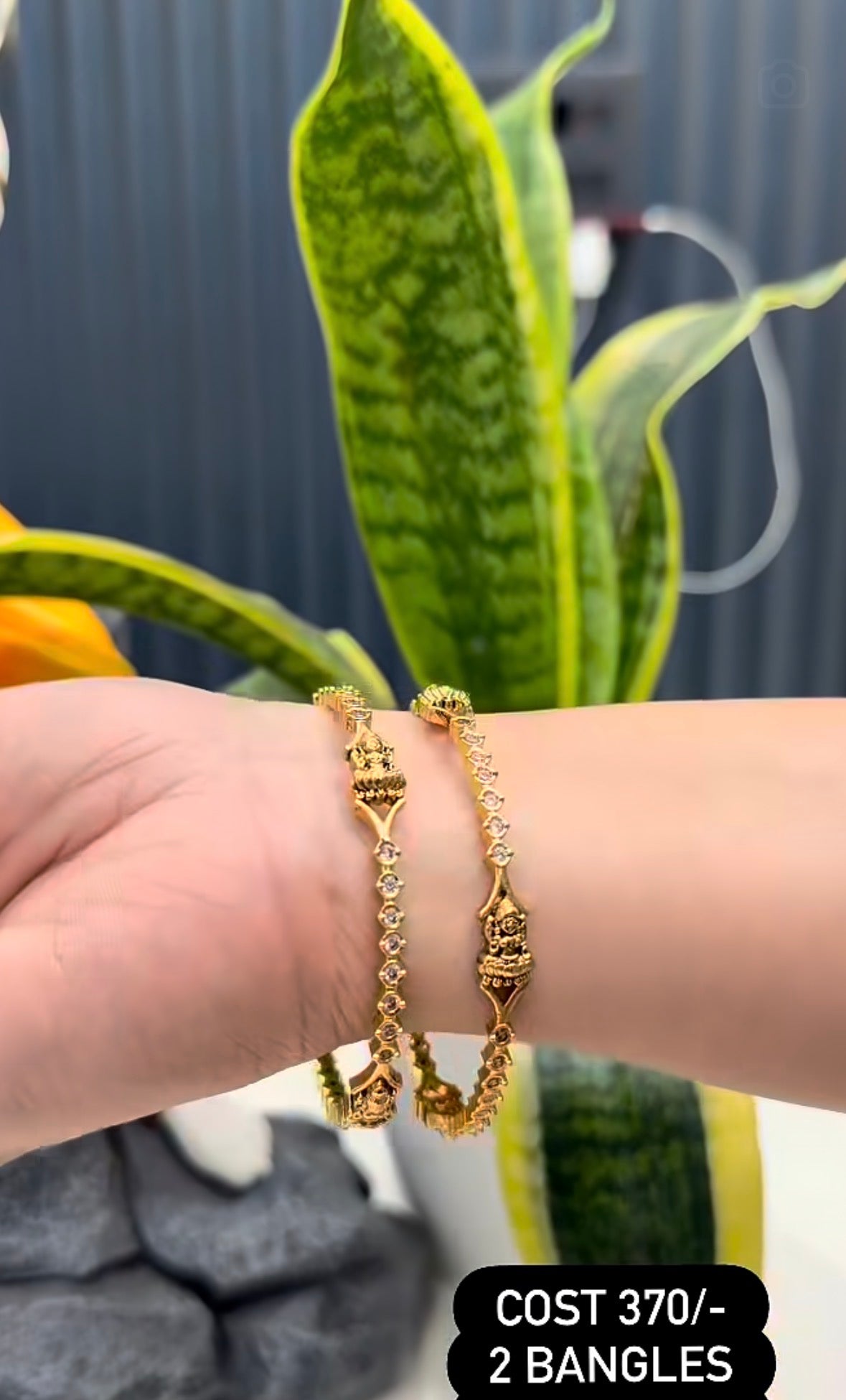 Beautiful nakshi bangles set of 2