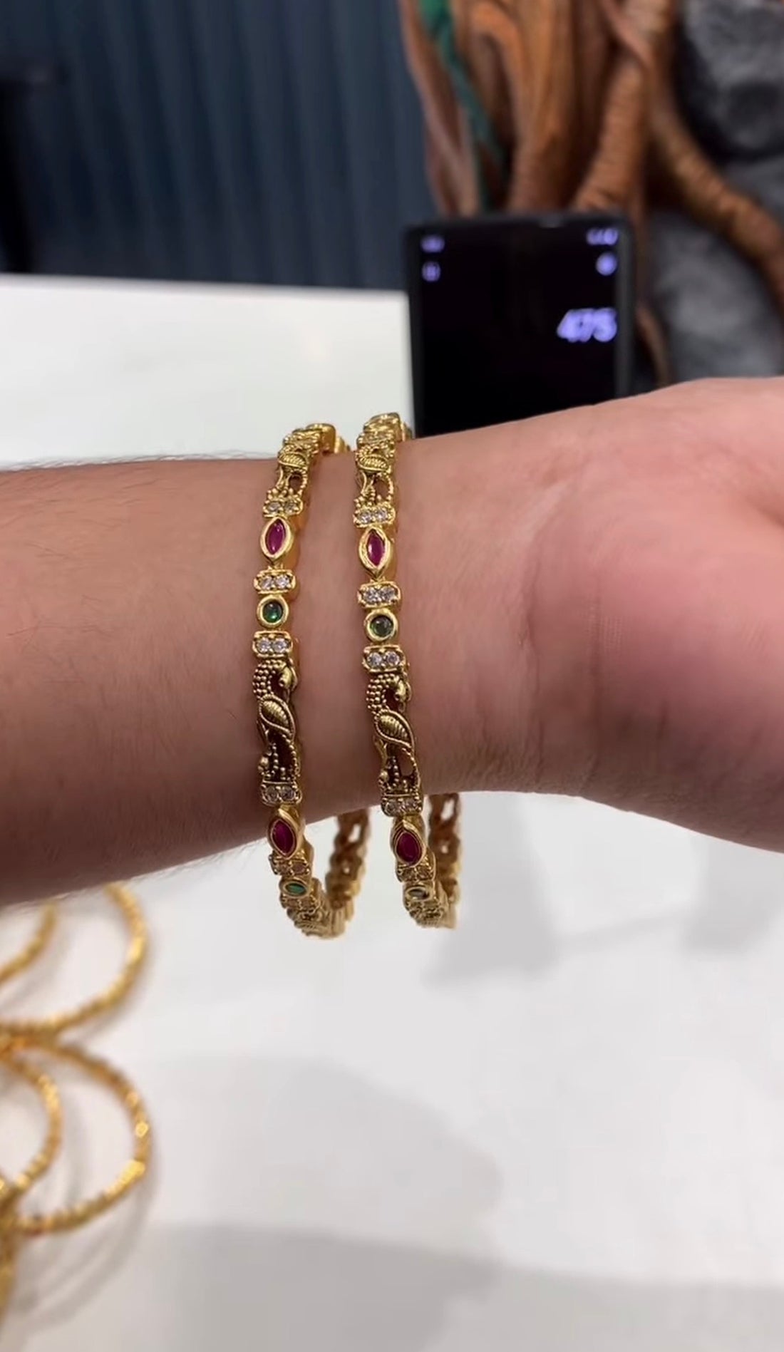 Beautiful multi bangles
