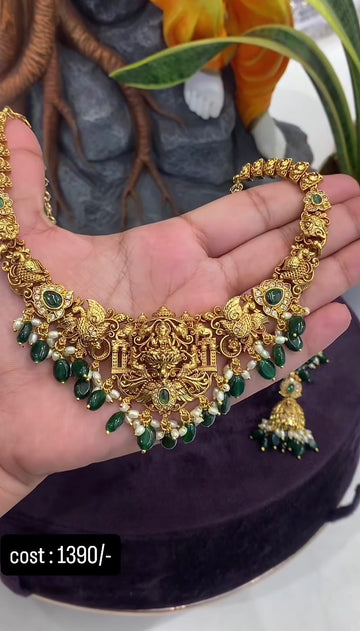 Beautiful nakshi necklace