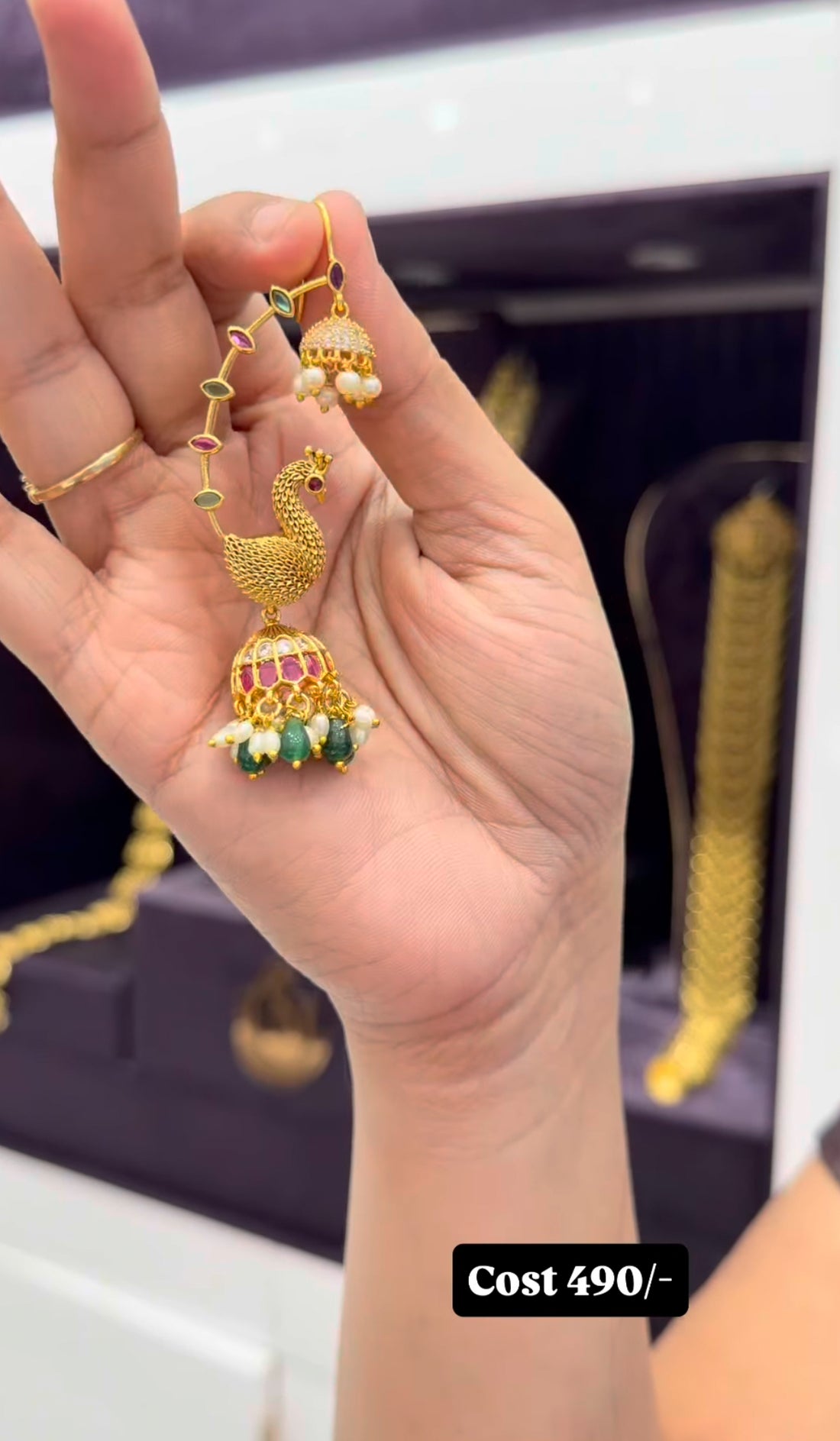 Beautiful earcuff earrings