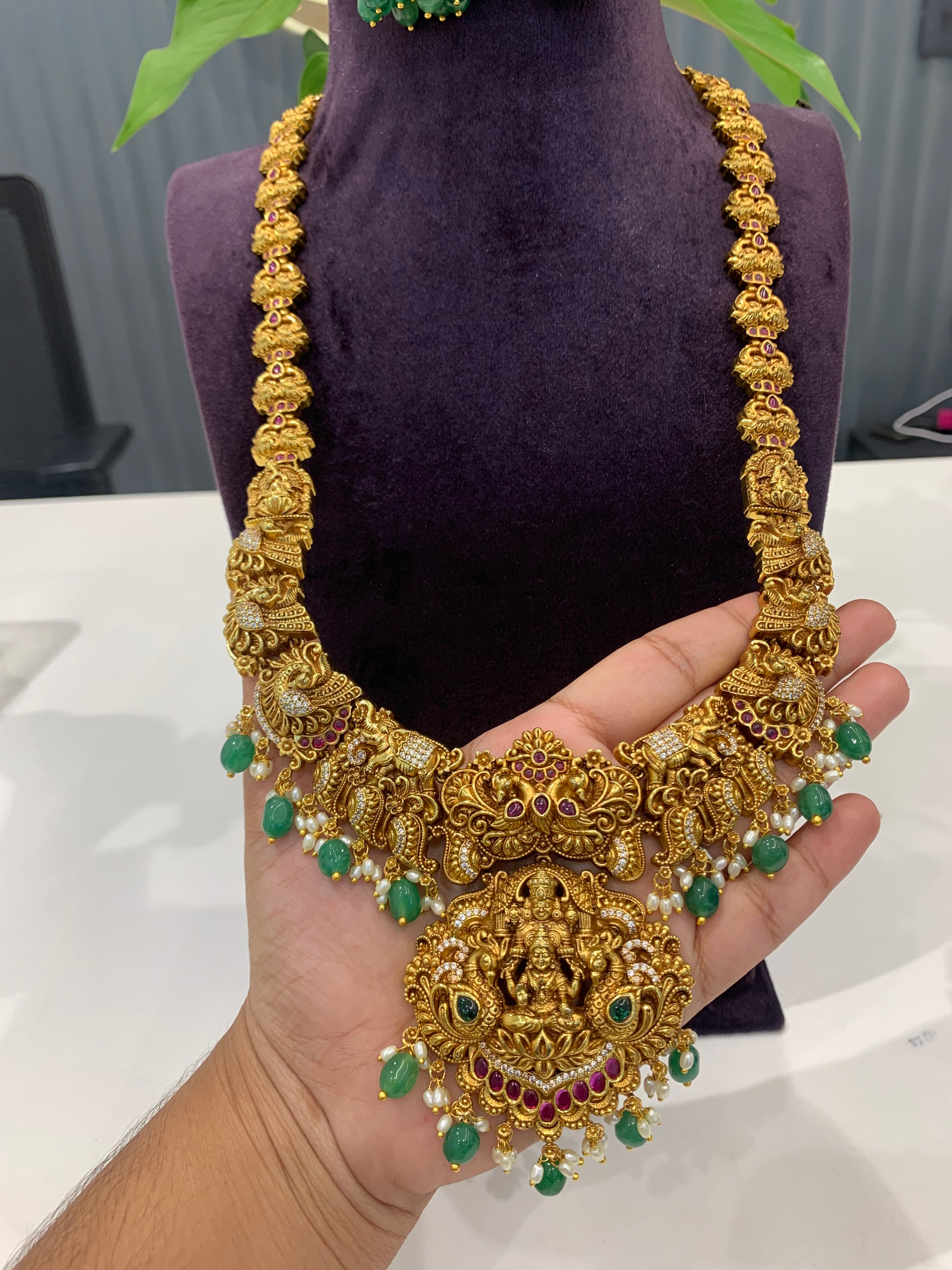 Beautiful nakshi 3D long haram