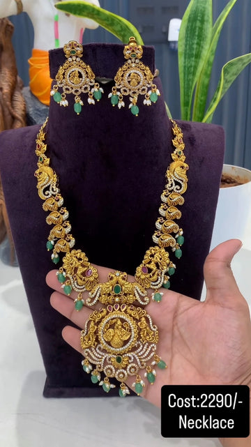 Beautiful nakshi necklace