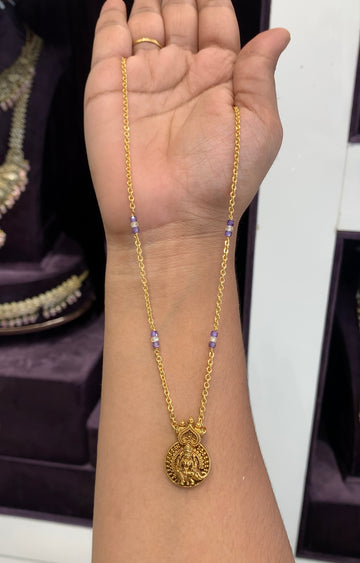 Beautiful Nakshi locket with chain