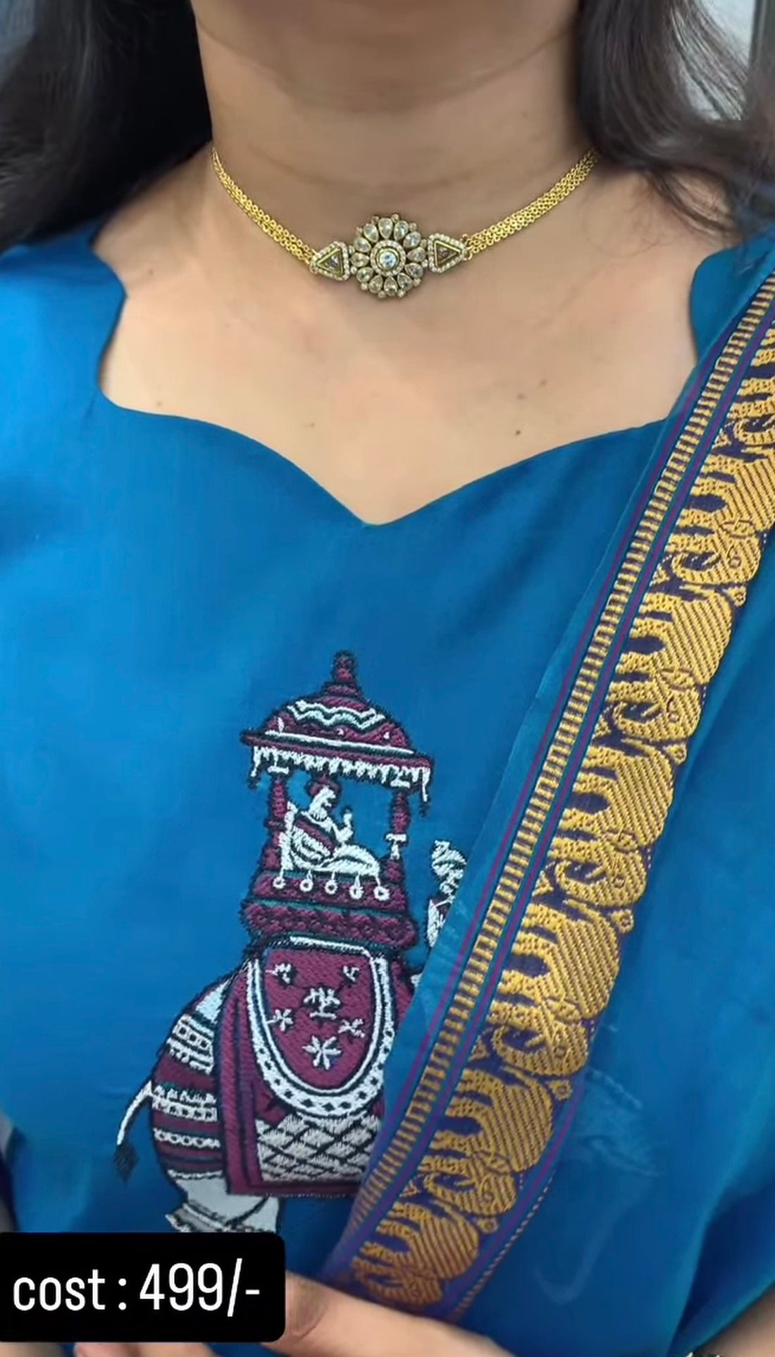 Beautiful chandraharam set chocker