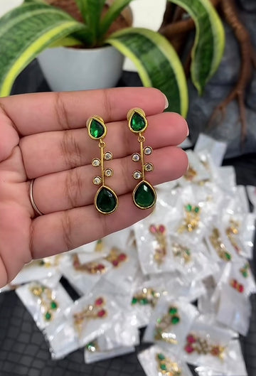 Beautiful hanging earrings
