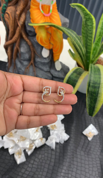 Beautiful Diamond Replica Studs