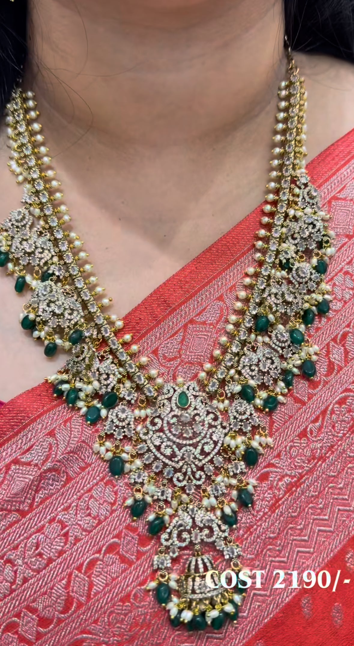 Beautiful customised heavy gutthapusala mini haram