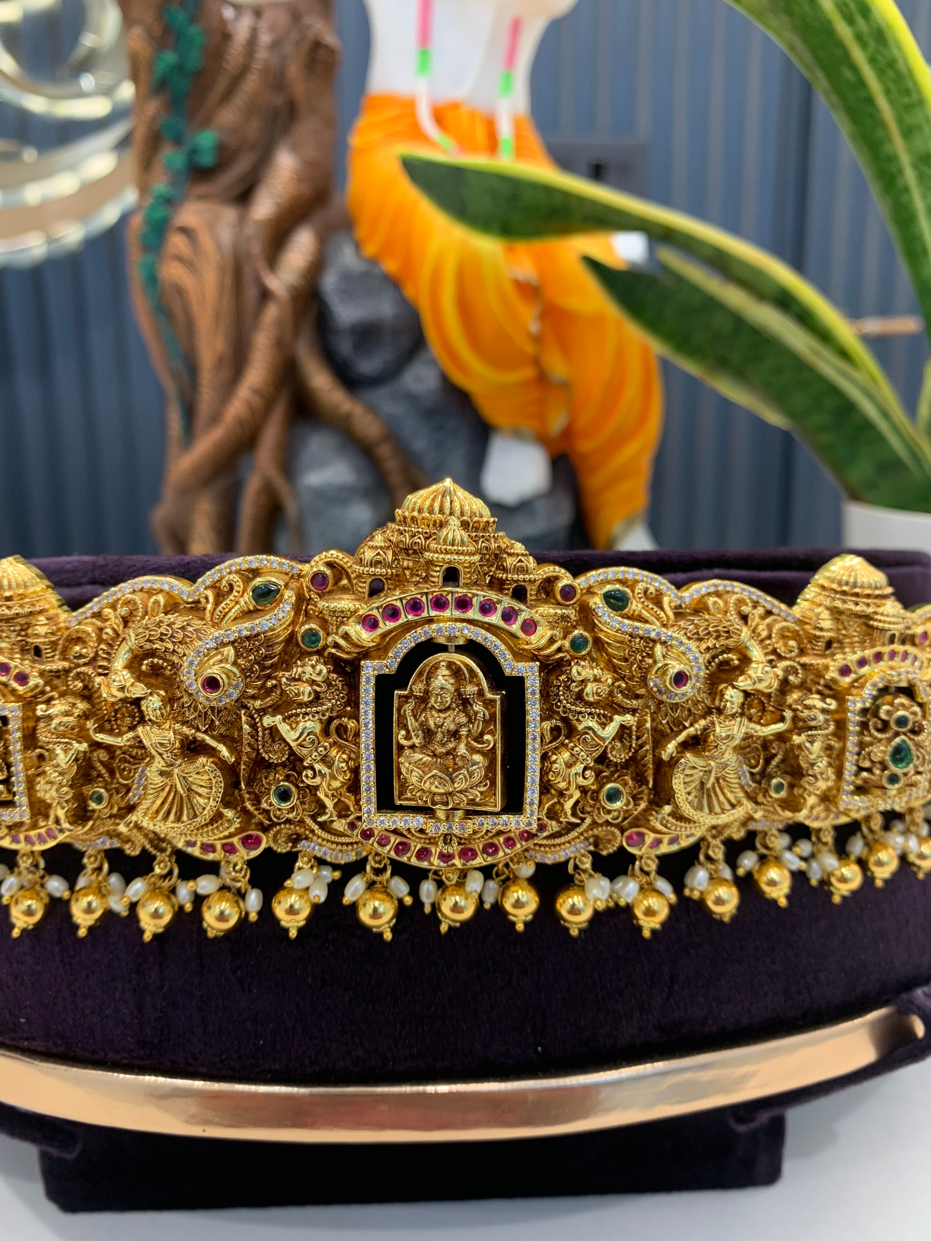Beautiful 2 in 1 vaddanam nakhi 3D