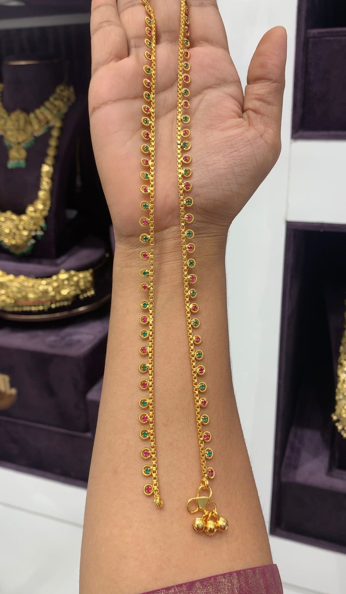 Beautiful anklets