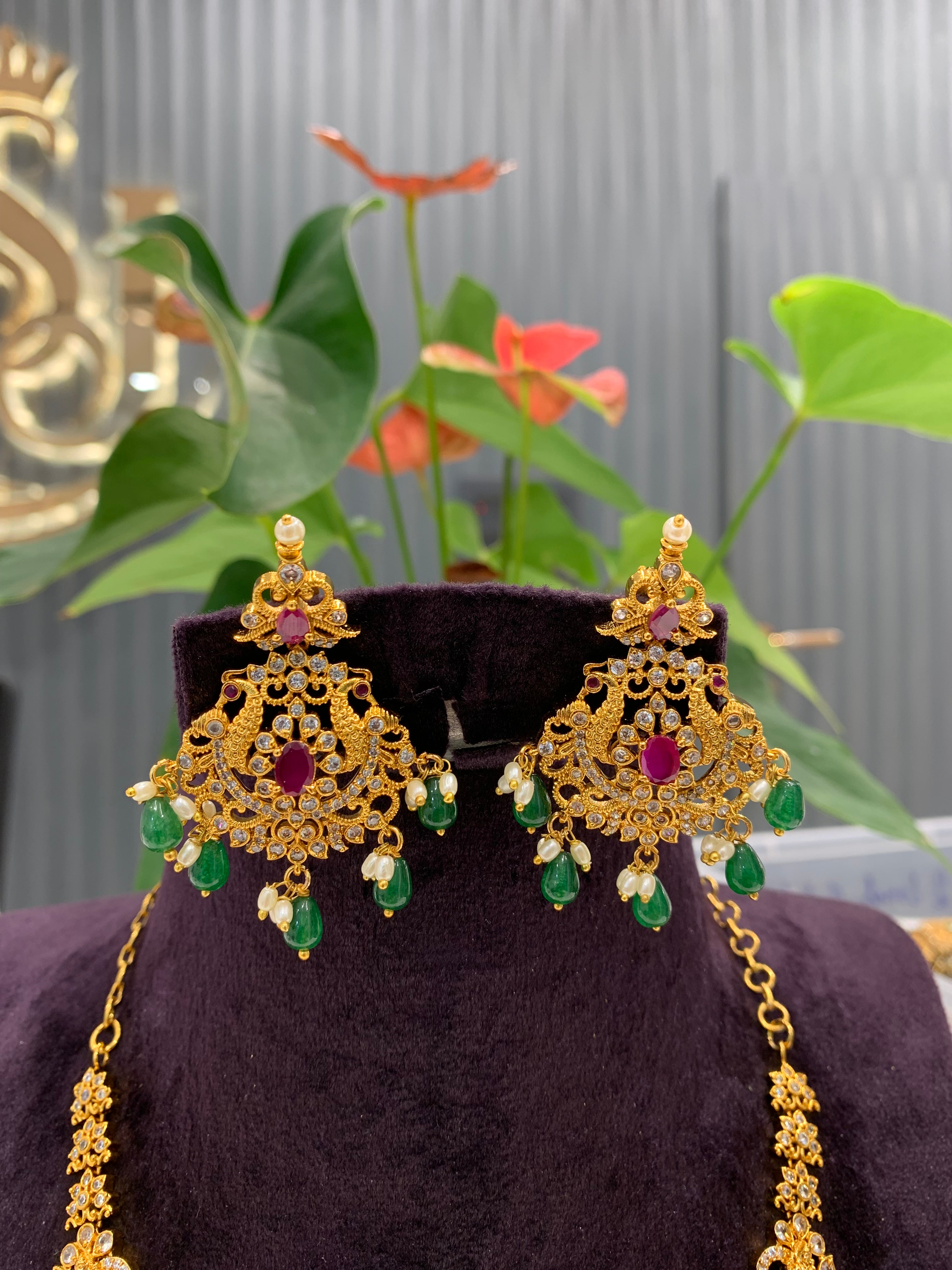 Beautiful nakshi necklace