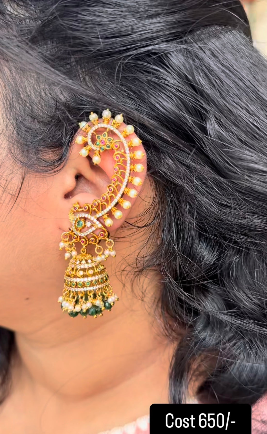 Beautiful earcuffs