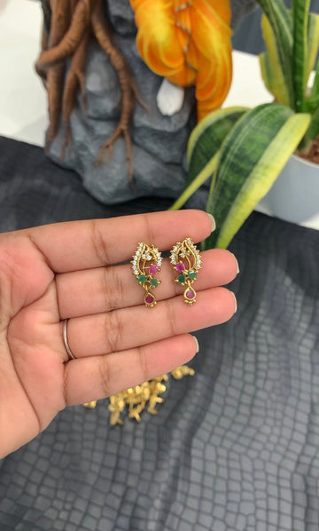 Beautiful Multi screwback studs