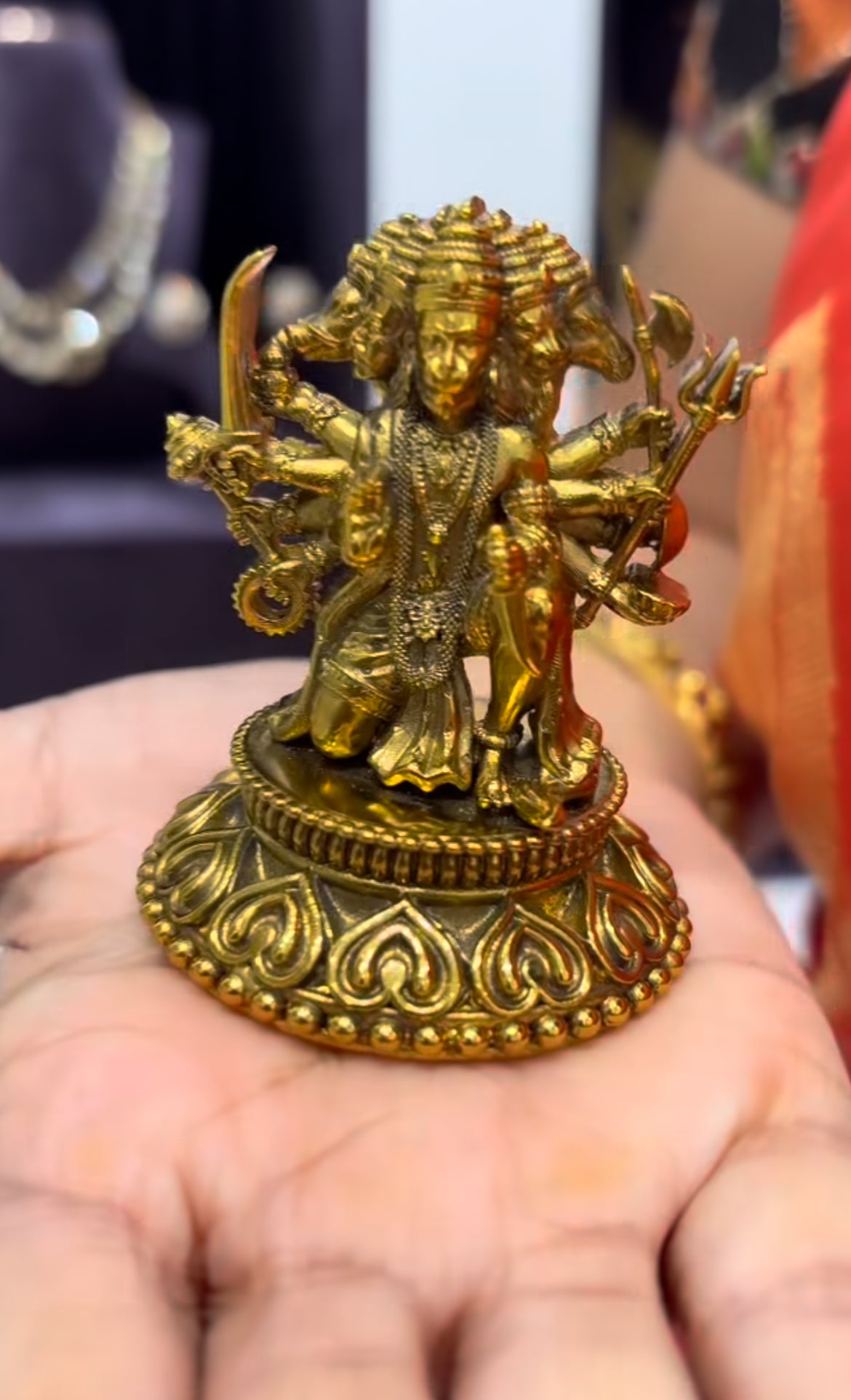 Panchamukah hamuman statue (approx 2-3 inch’s height)