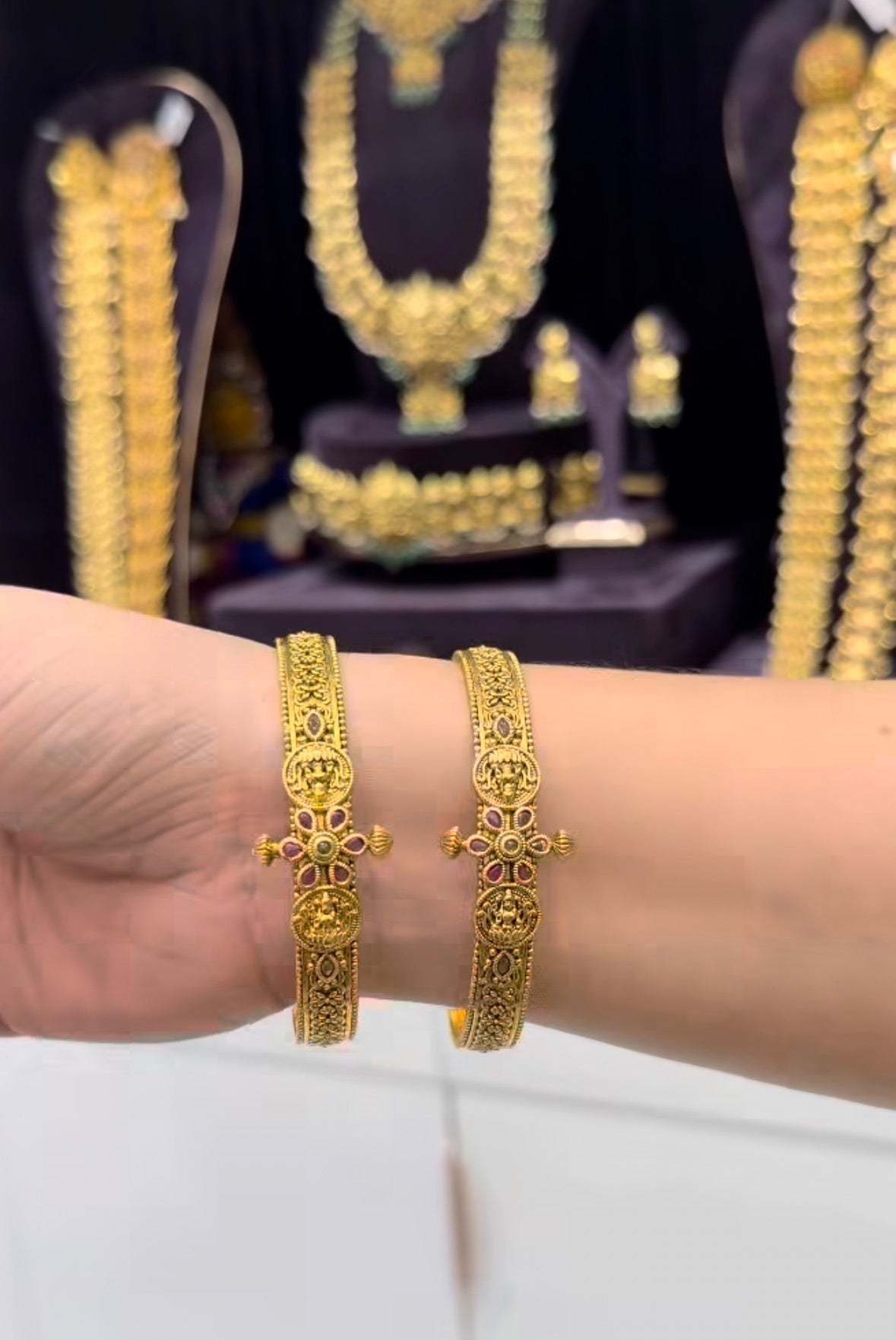 Beautiful nakshi kada bangles