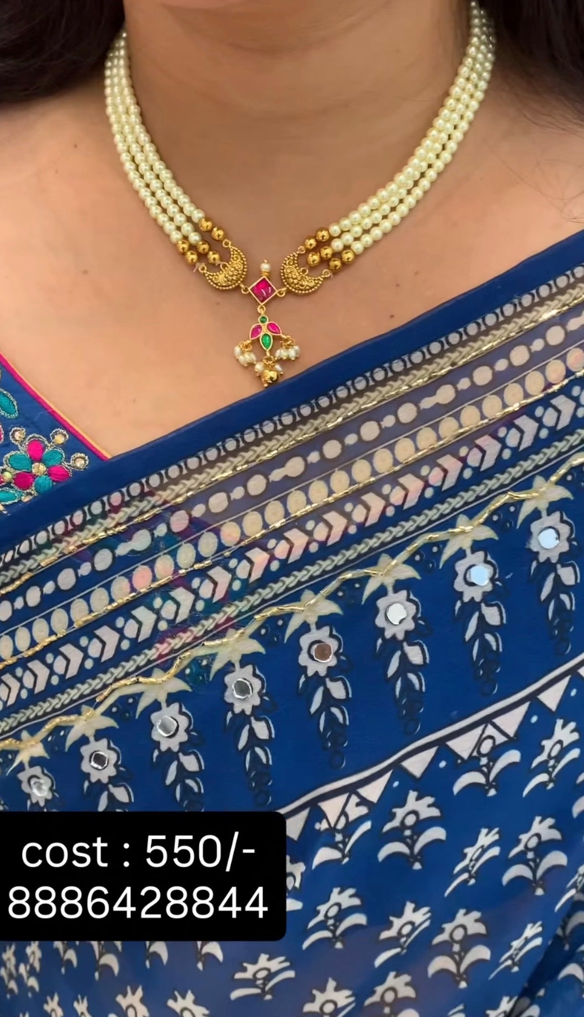 Beautiful jadav pearl’s chocker