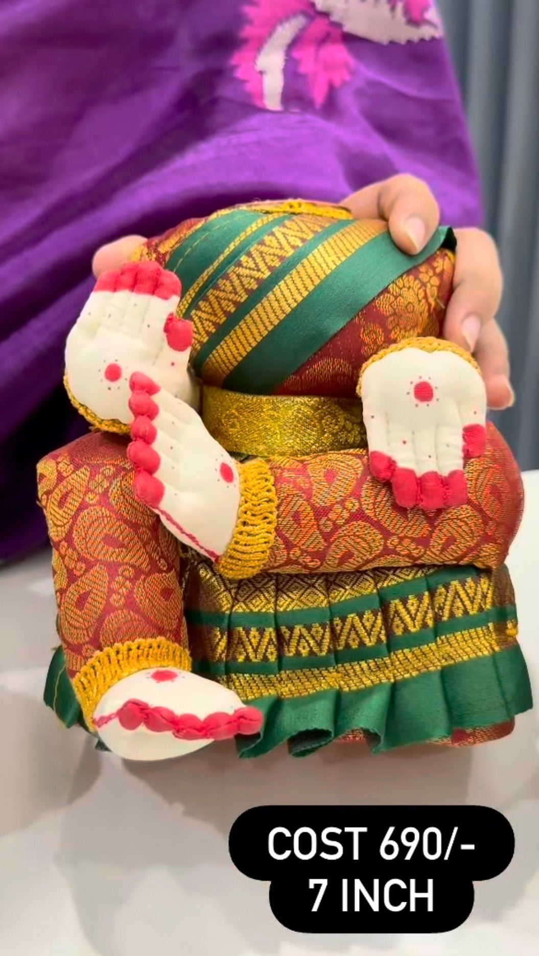 Beautiful ammavari body 7 inchs