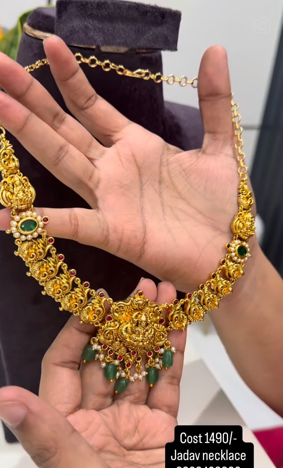Beautiful kasula necklace