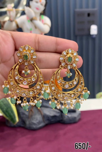 Beautiful customised chandbalis