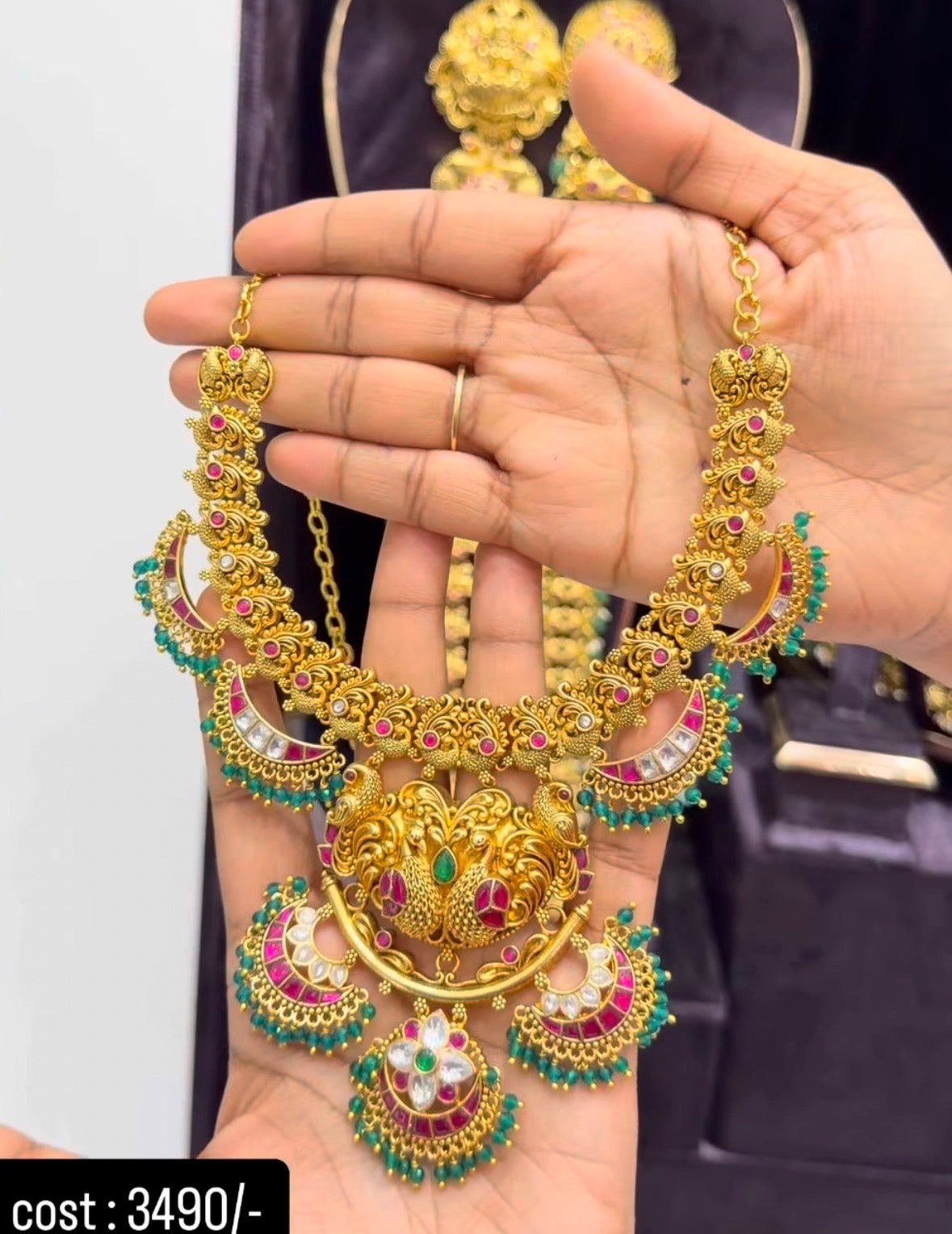 Beautiful Jadav Kundhan Necklace