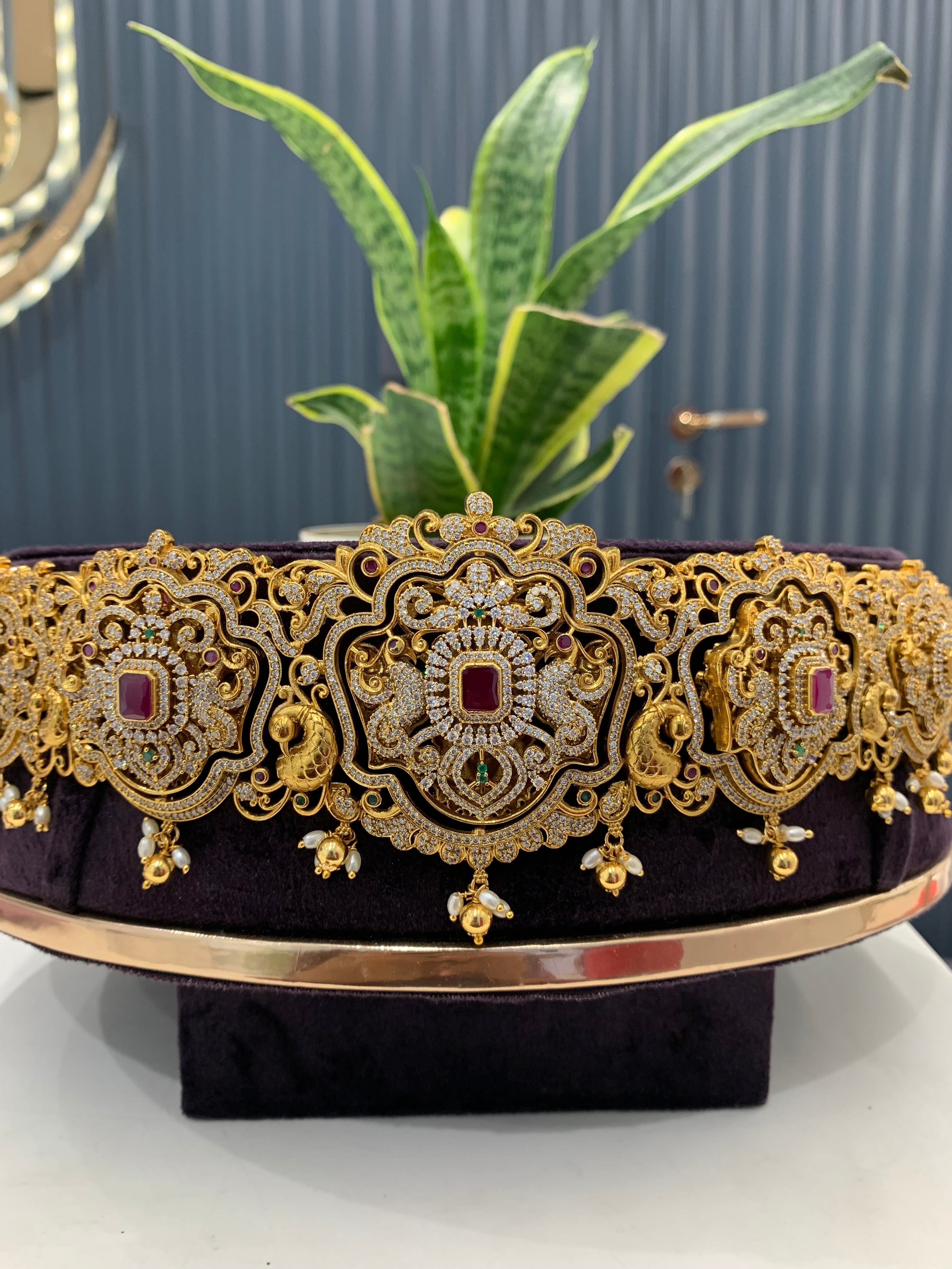 Beautiful 2 in 1 Heavy Nakshi Vadanam