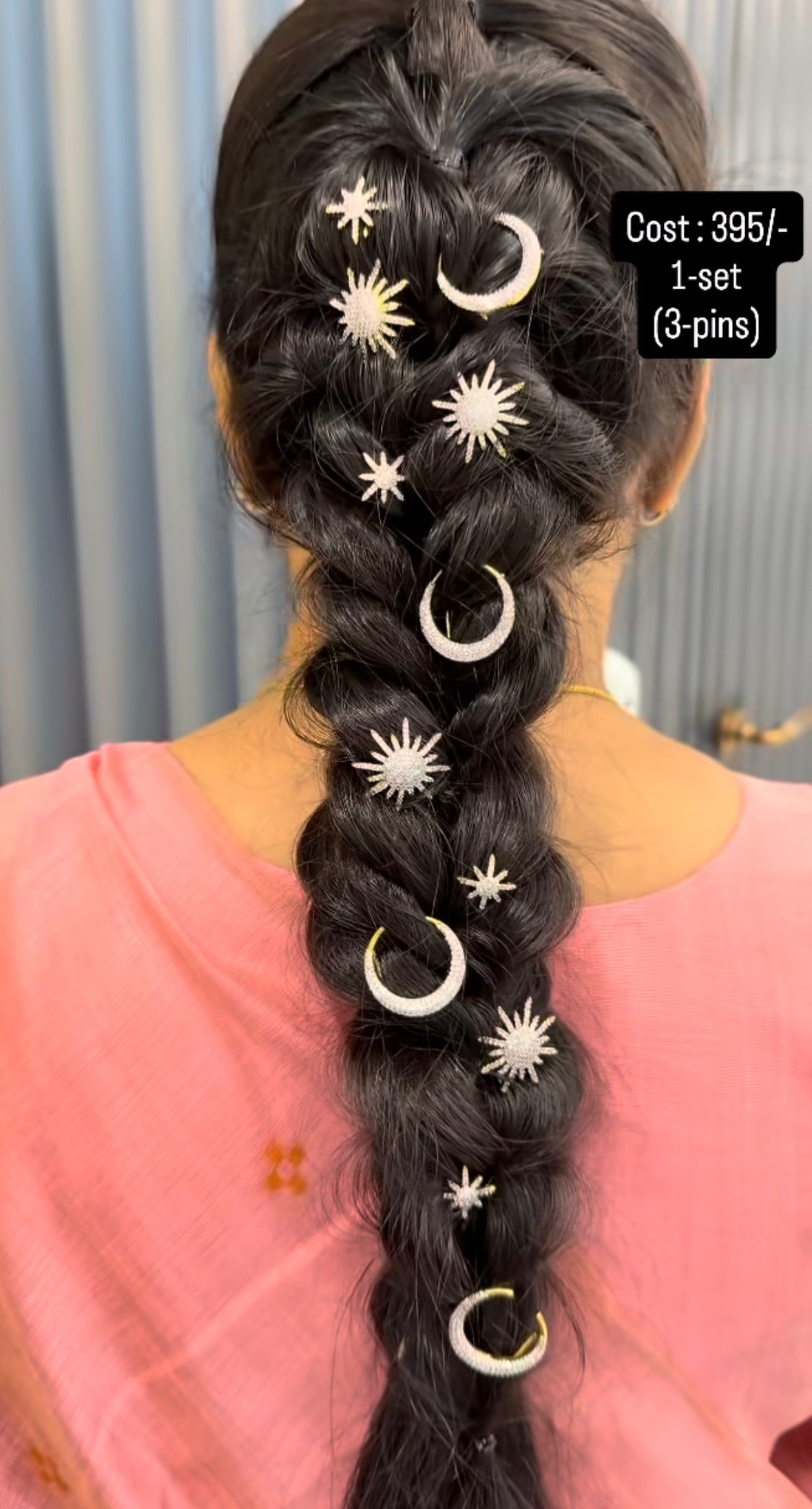 Beautiful hair pins set of 3