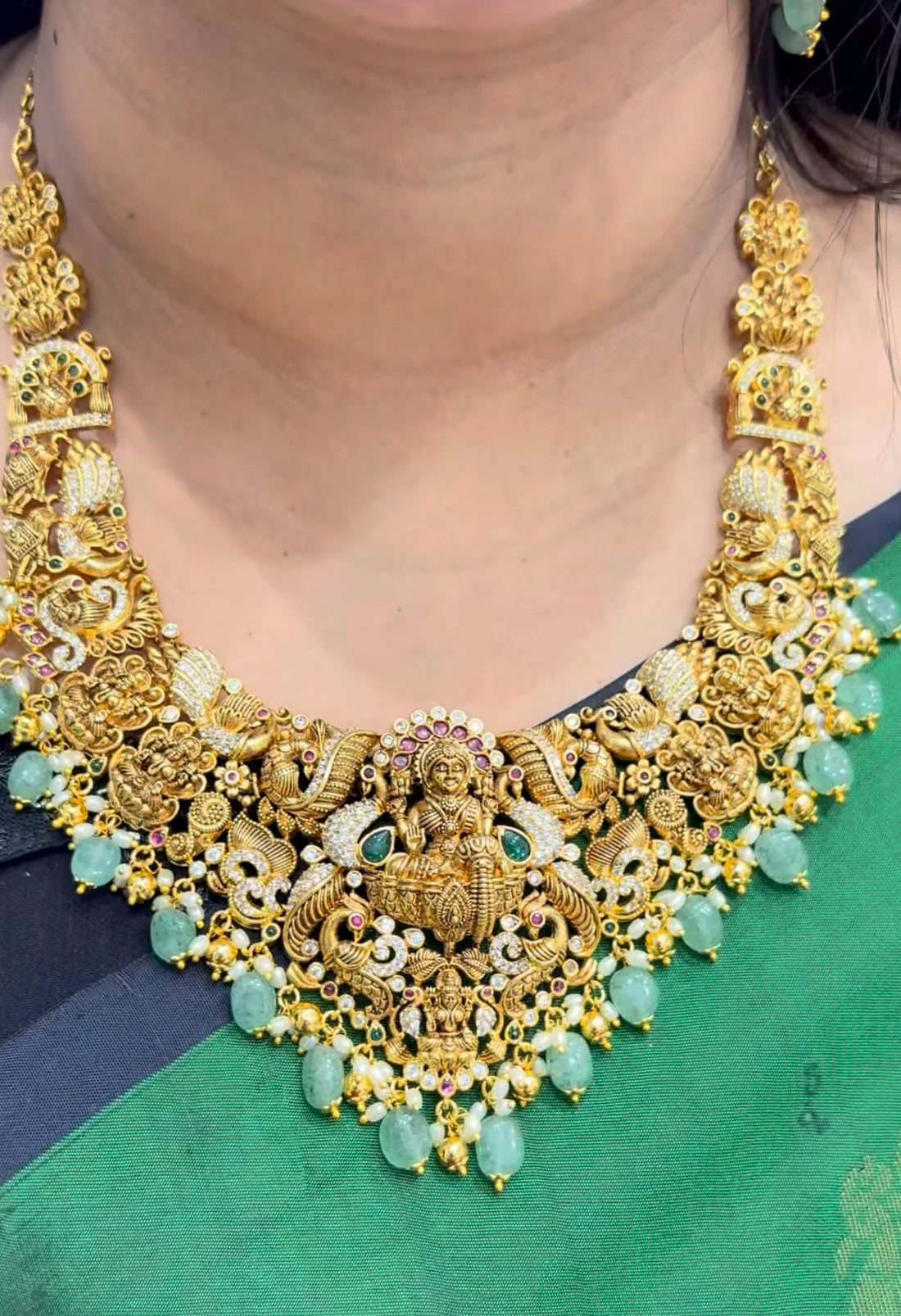Beautiful traditional nakshi necklace