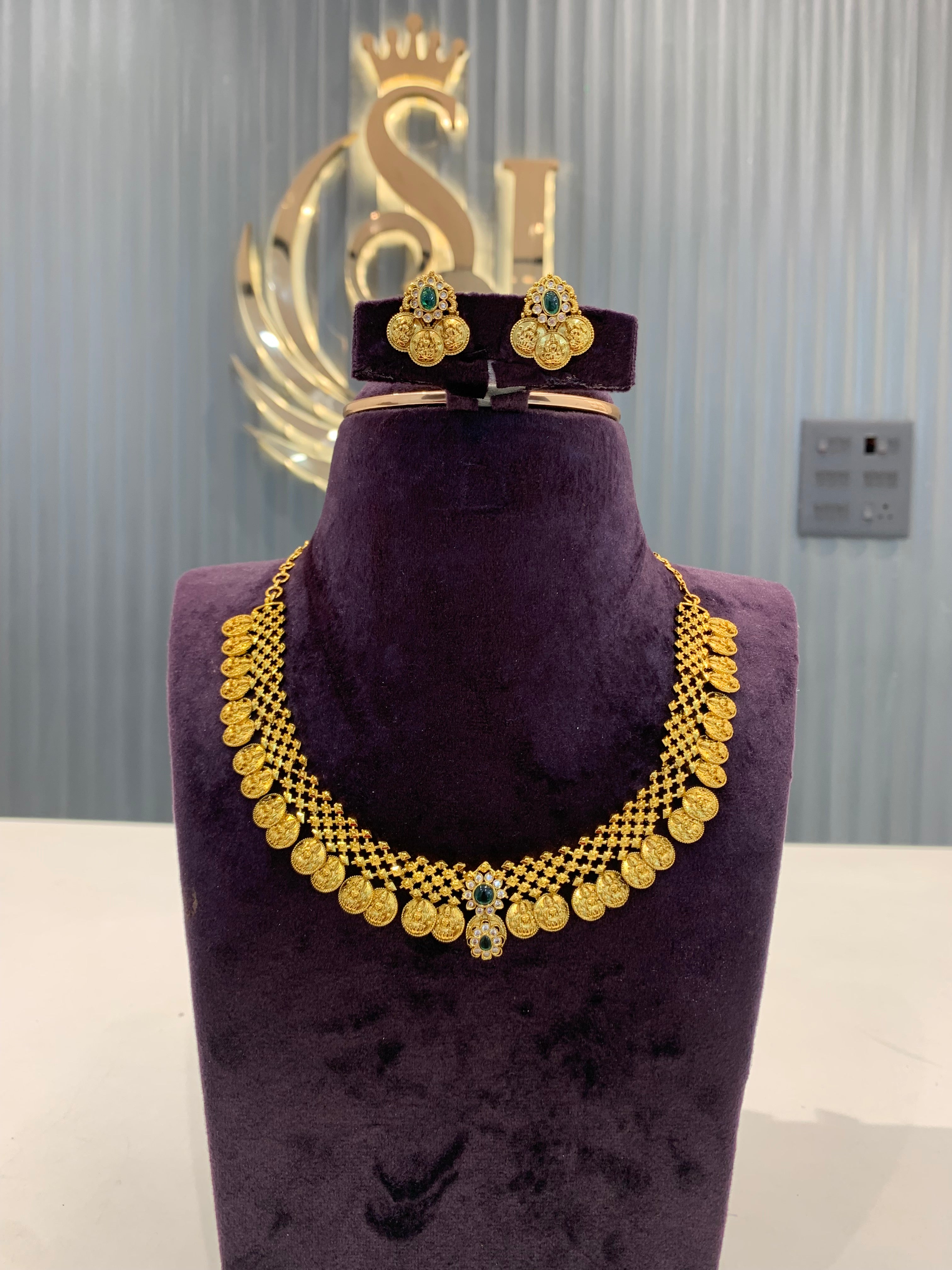 Nakshi Kasula Necklace