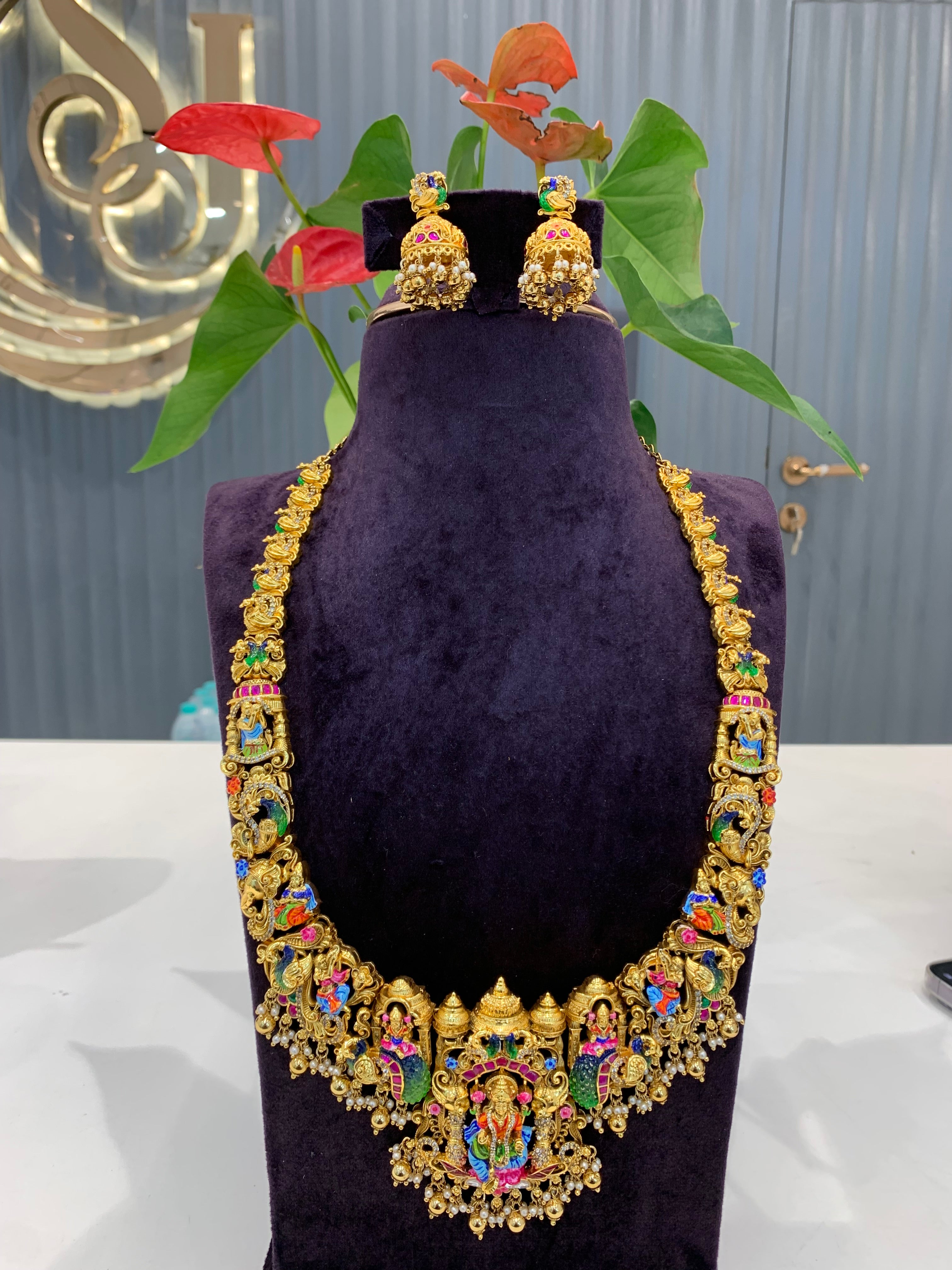 Beautiful meenakari haram