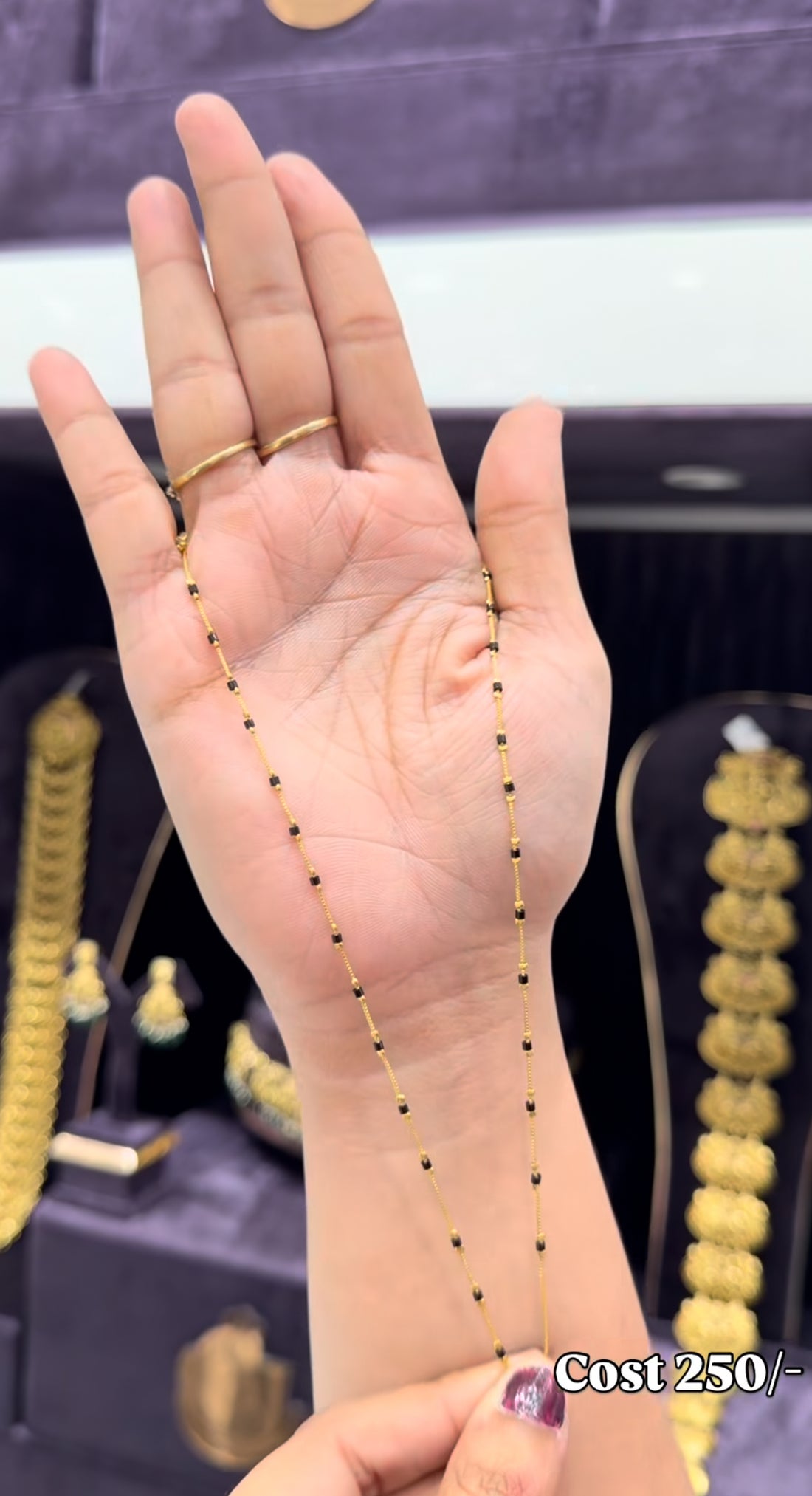 Beautiful simple fancy blackbeads