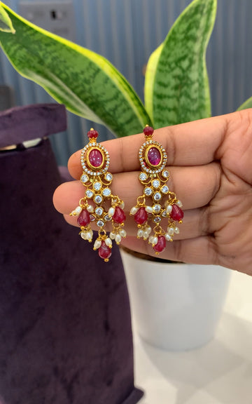 Beautiful customised earrings
