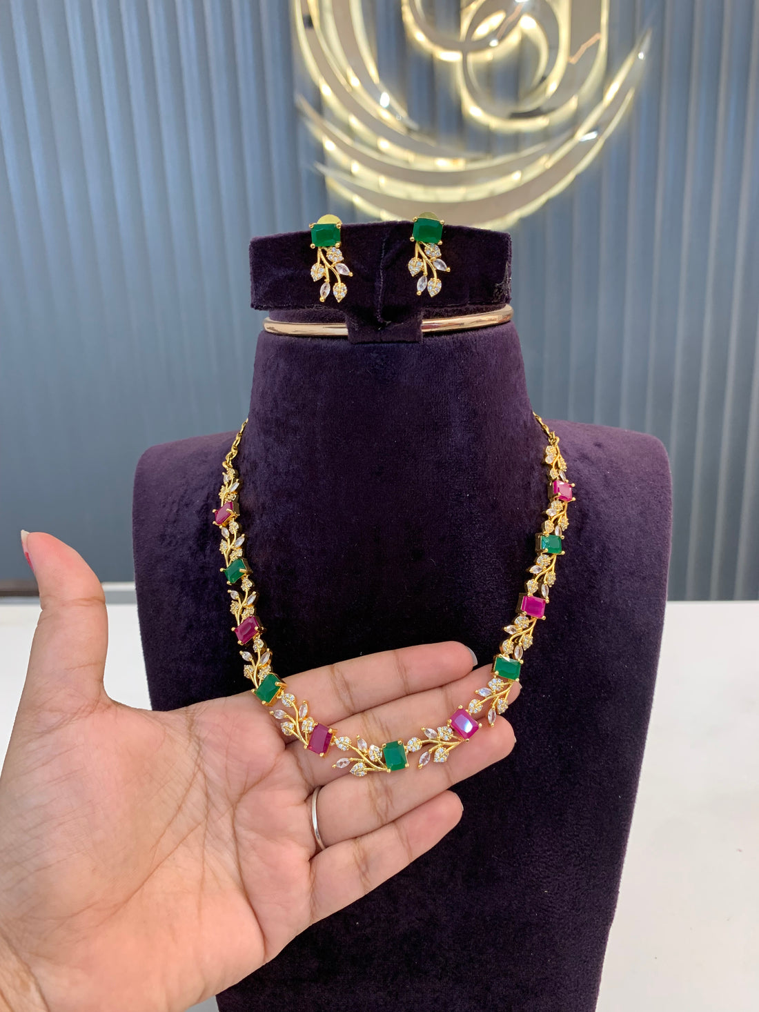 Beautiful Multi stone necklace
