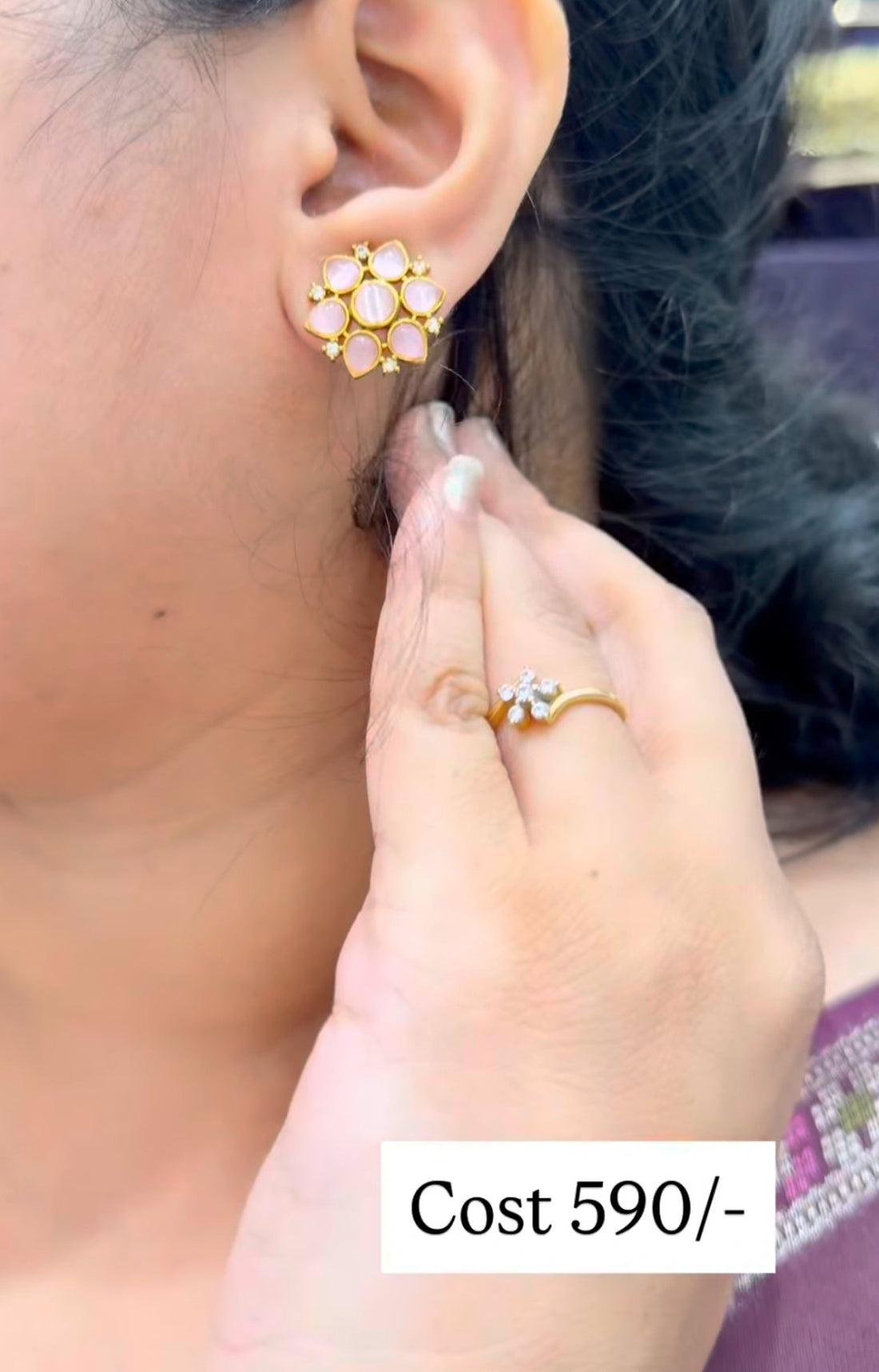 Beautiful set with earrings