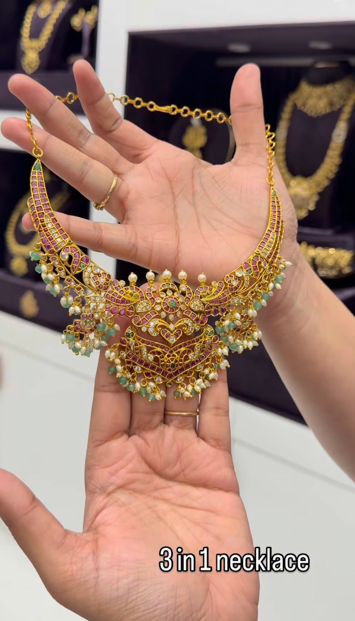 Beautiful 3 IN 1 necklace