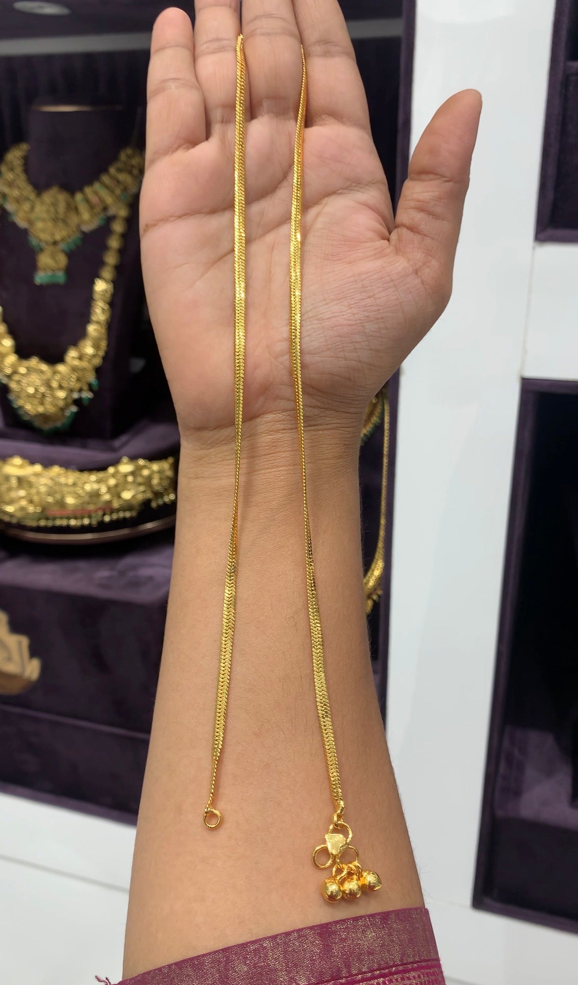 Beautiful anklets