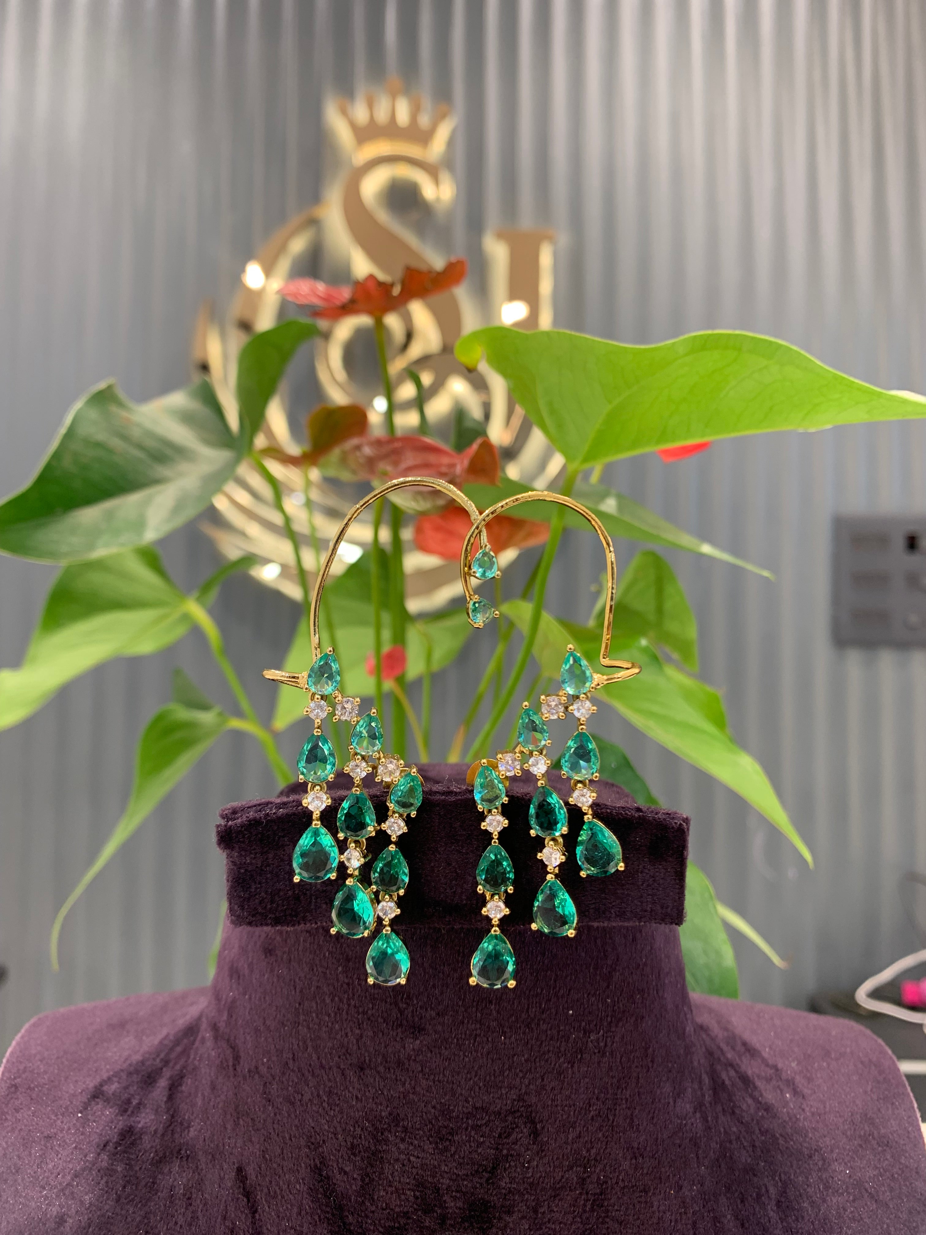Beautiful trendy earcuffs