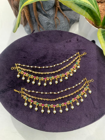 Beautiful Multi colour Cz stone Champaswaru
