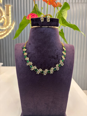 Beautiful Green stone Necklace