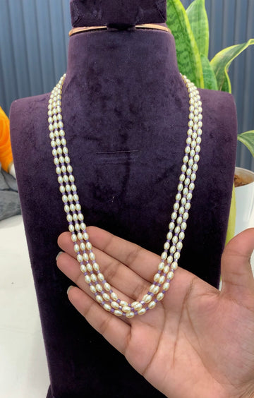 Beautiful 3 line customised beads set