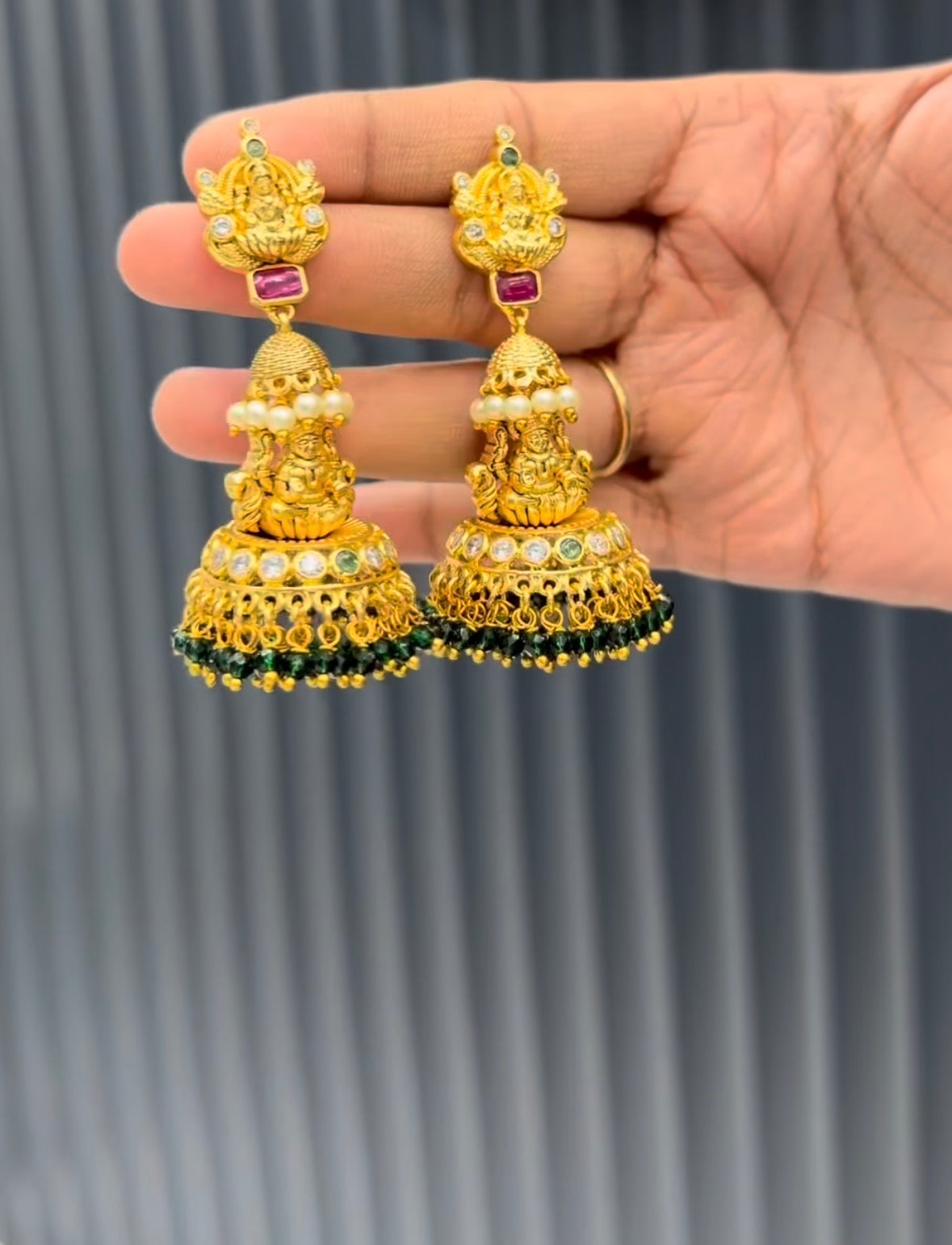 Beautiful Nakshi Jumkies