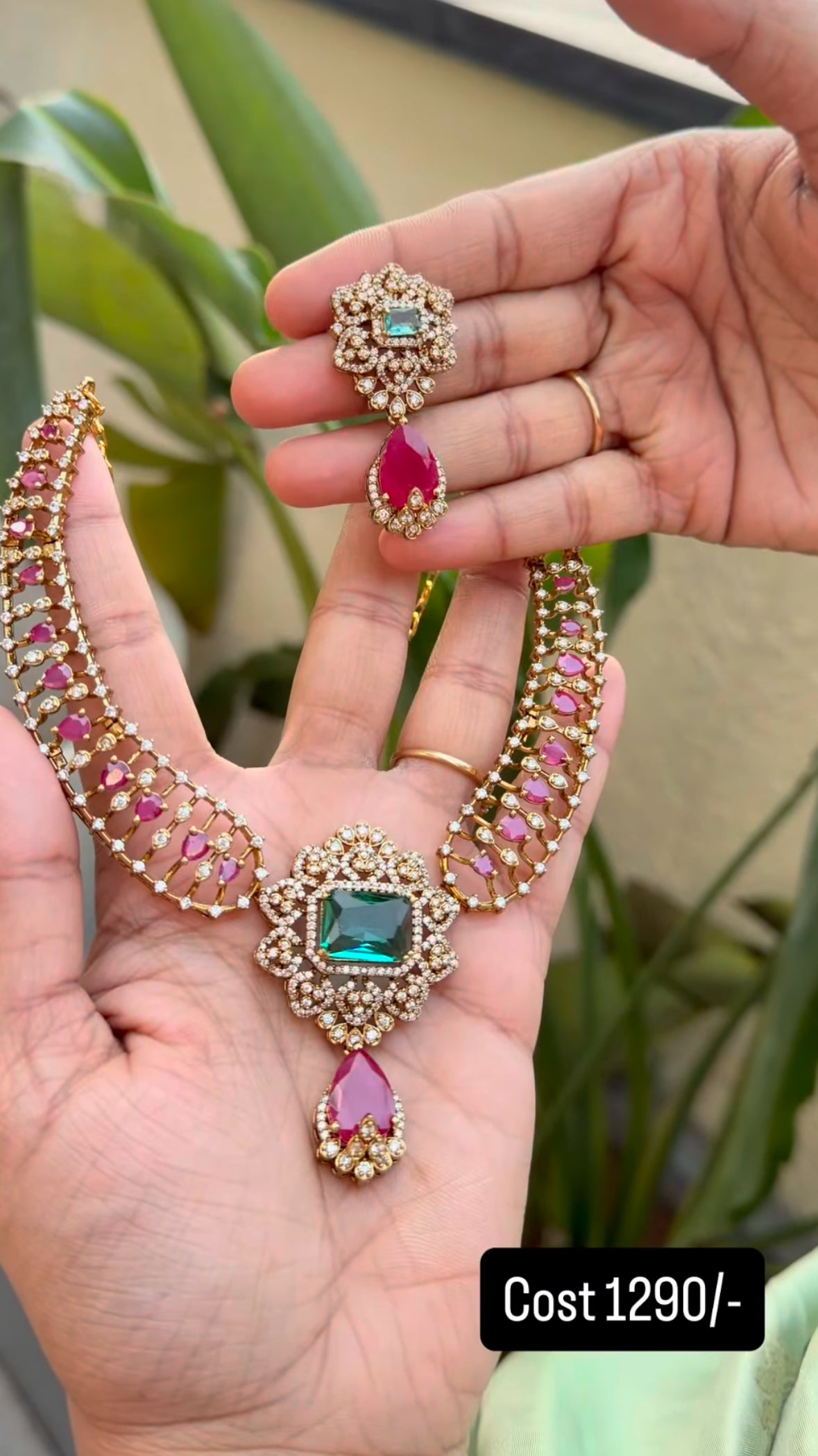Beautiful kante necklace