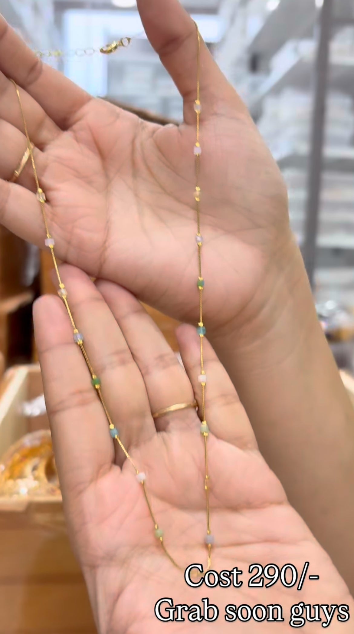 Beautiful fancy chain