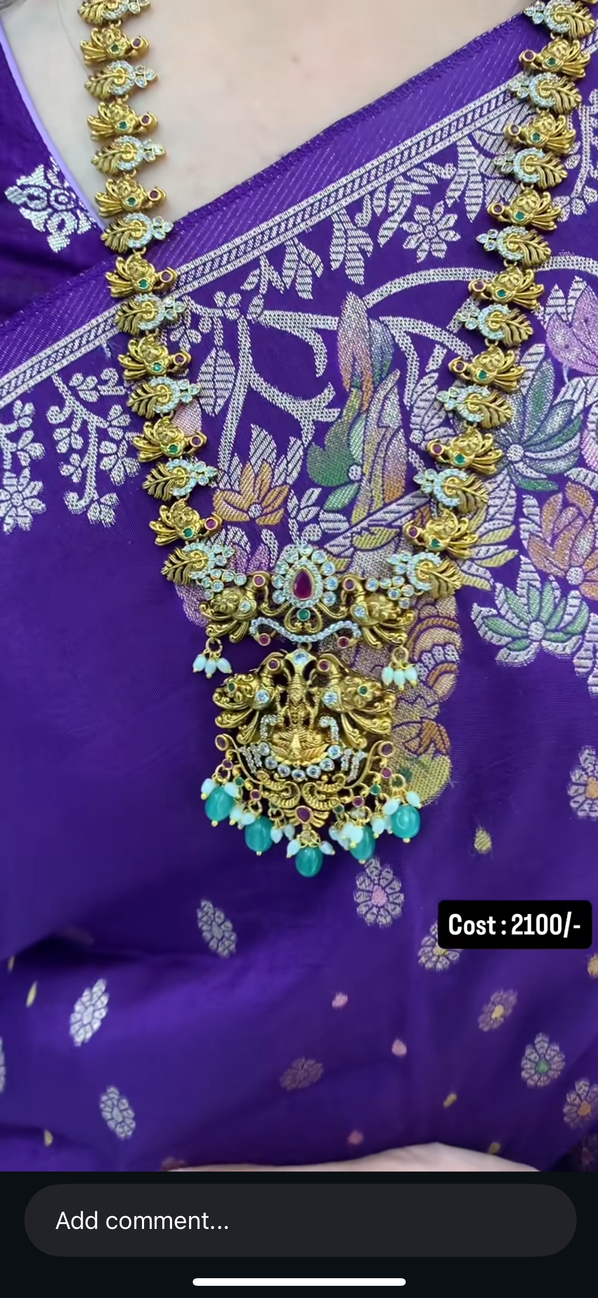 Beautiful nakshi long haram