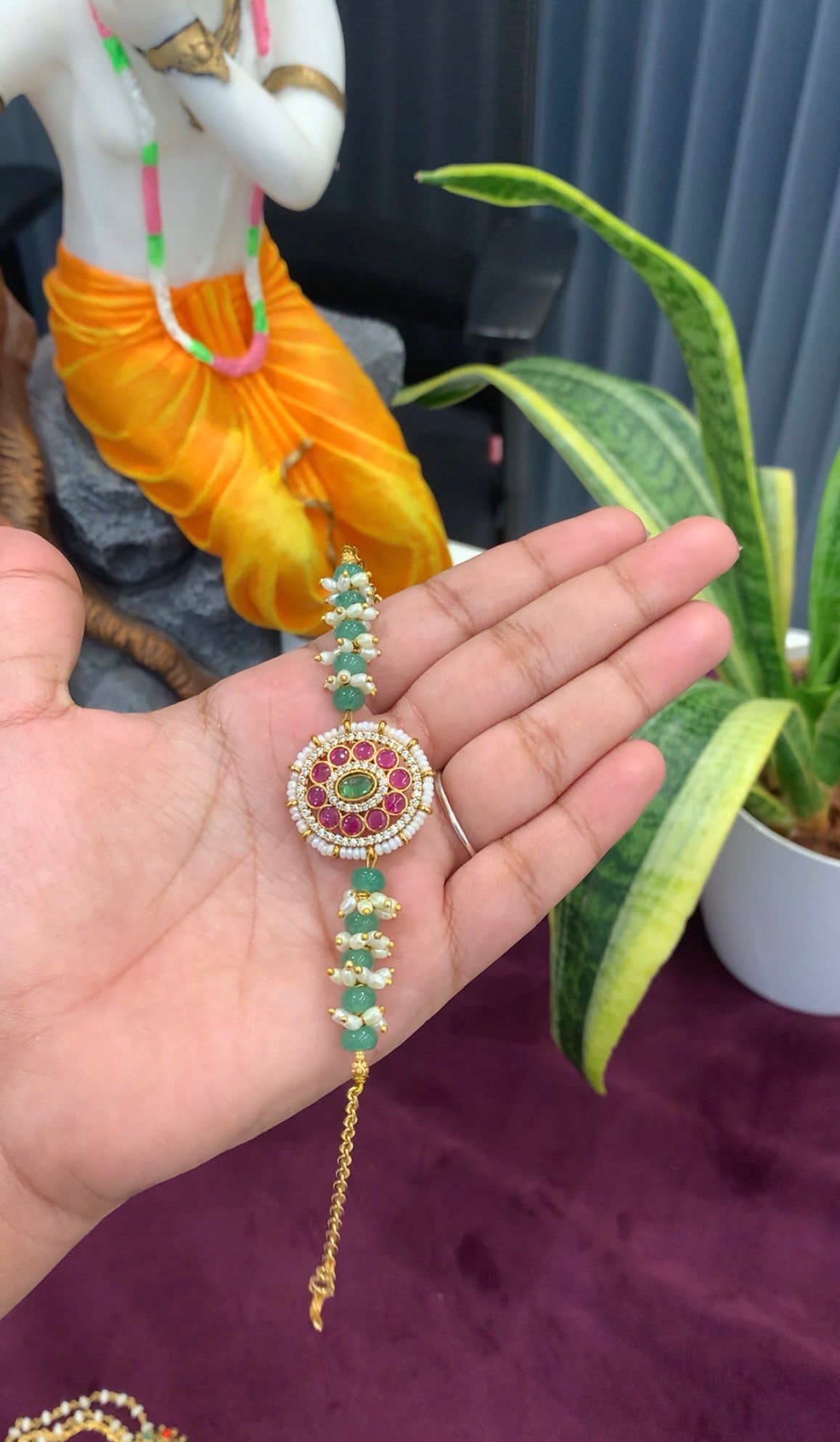 Beautiful handmade customised rakhi