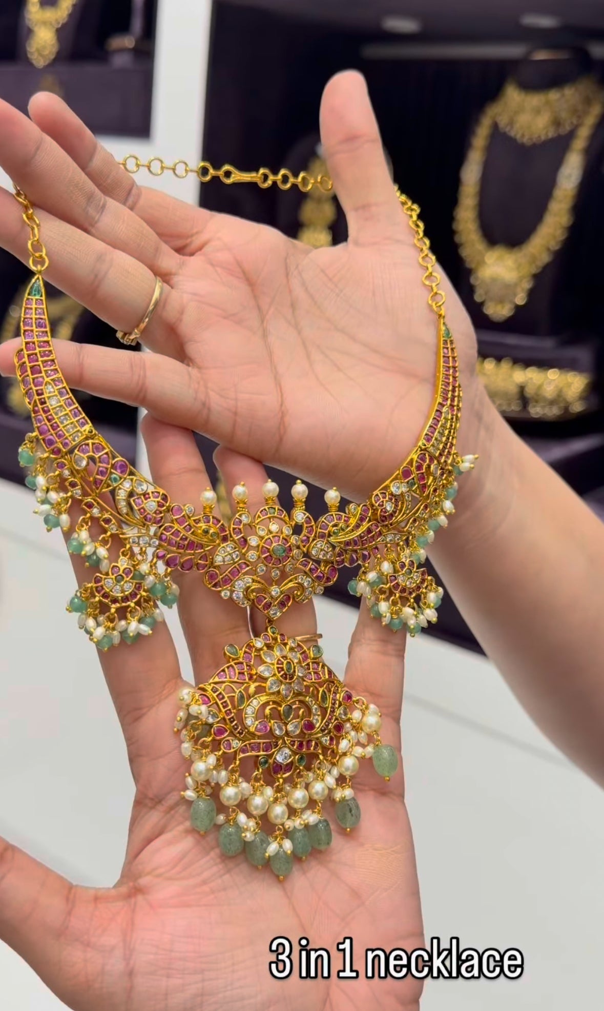 Beautiful 3 IN 1 necklace