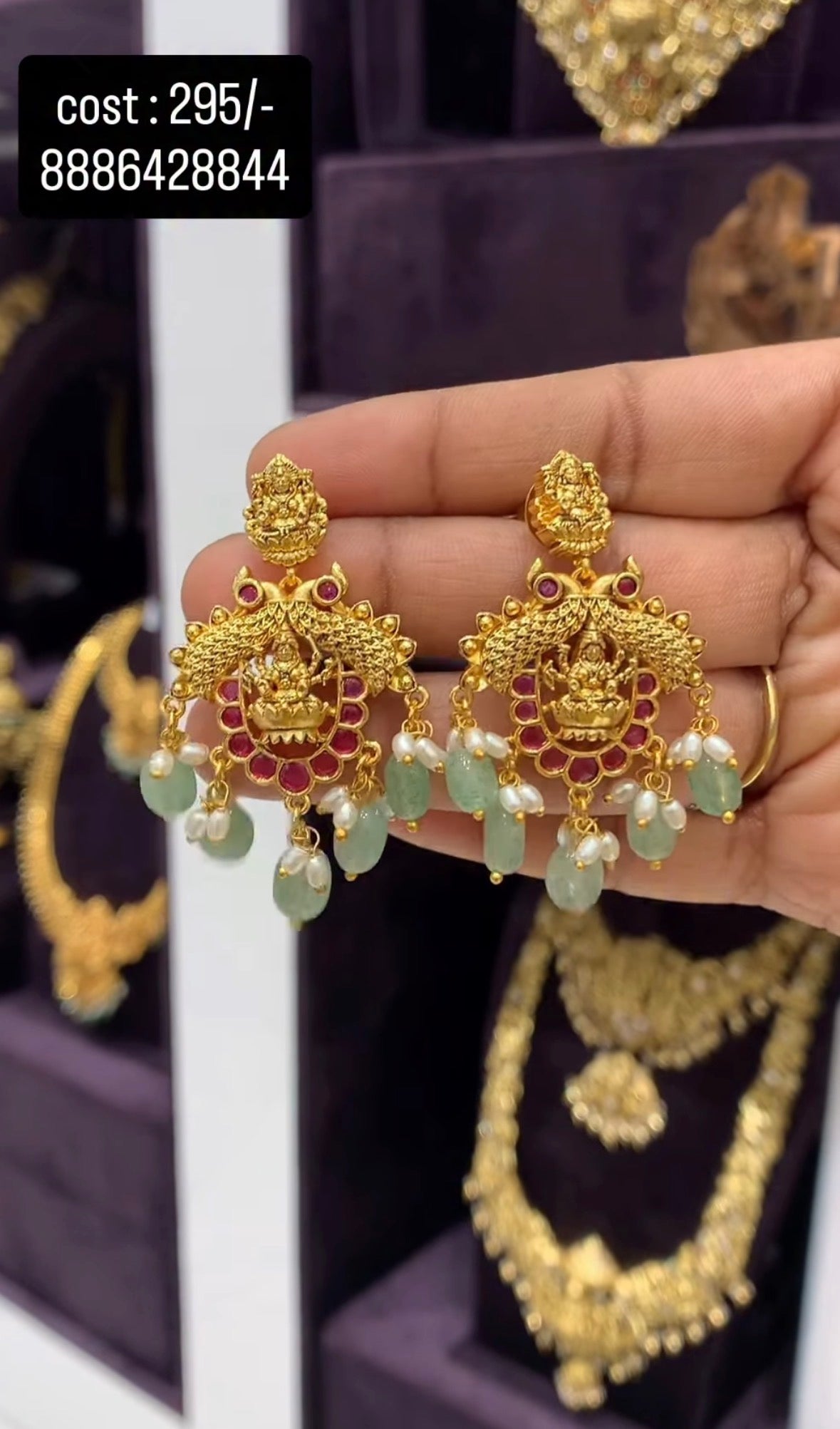Beautiful traditional chandbalis