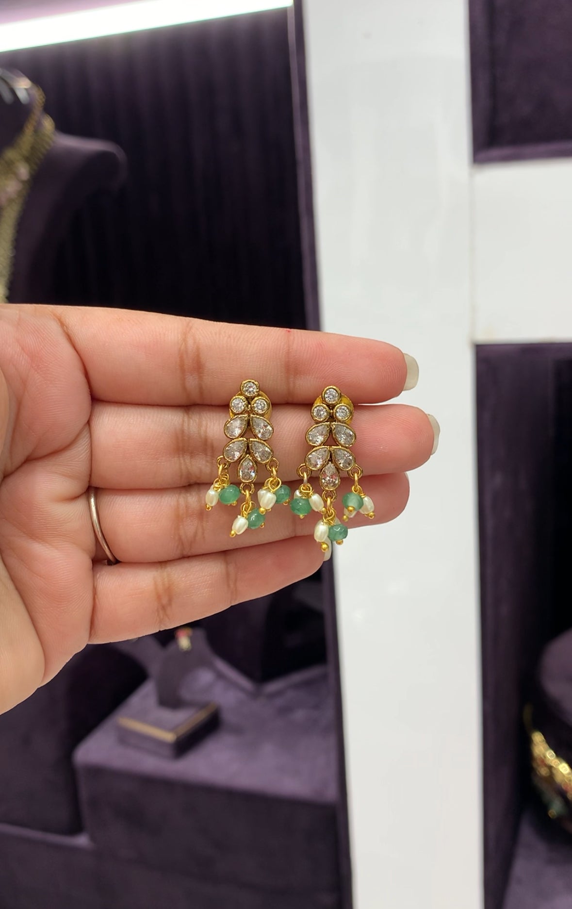 Beautiful cute earrings