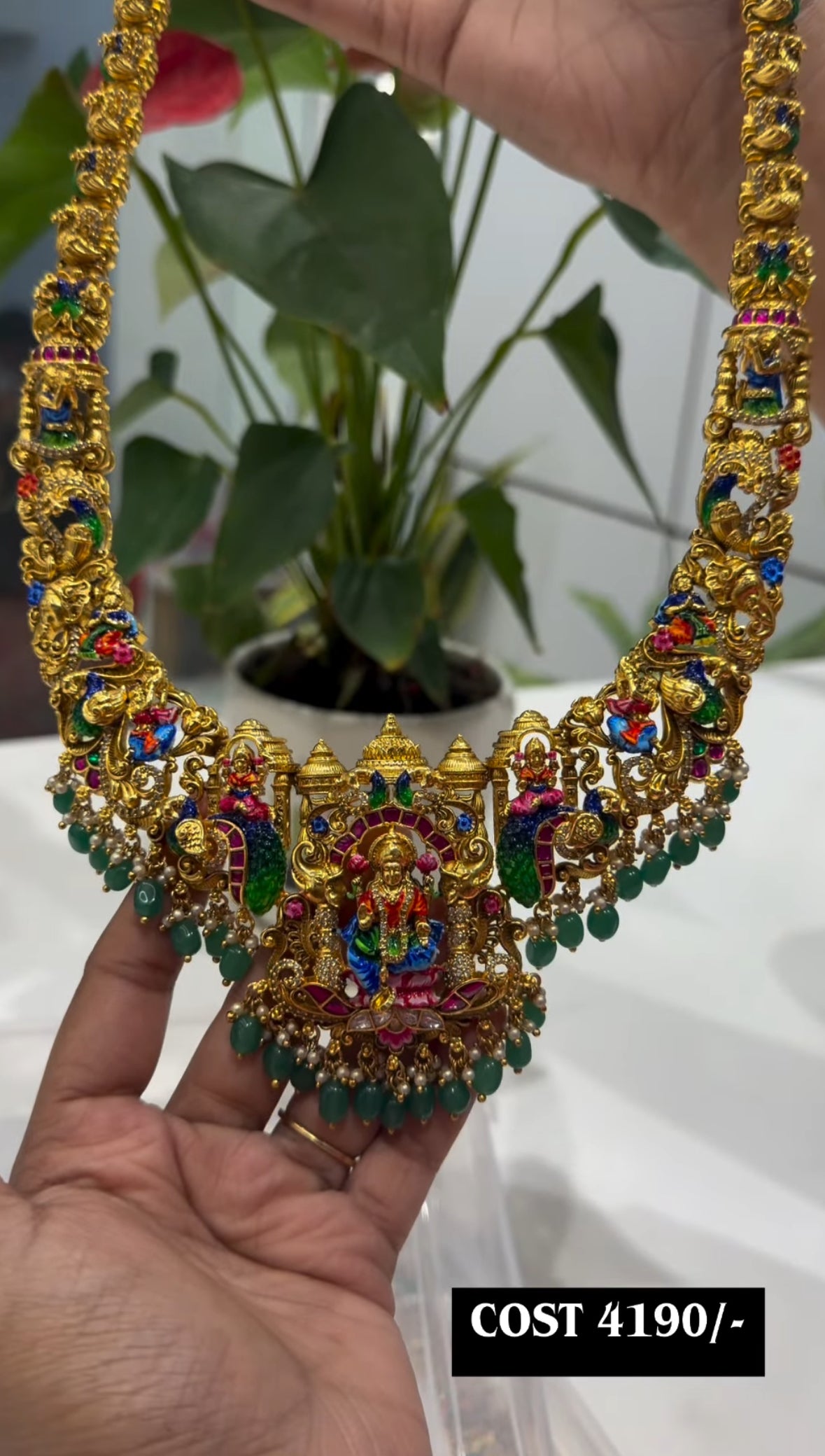 Beautiful meenakari haram