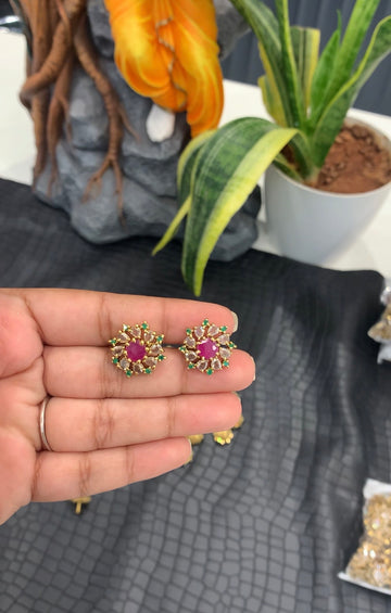 Beautiful Multi stone studs