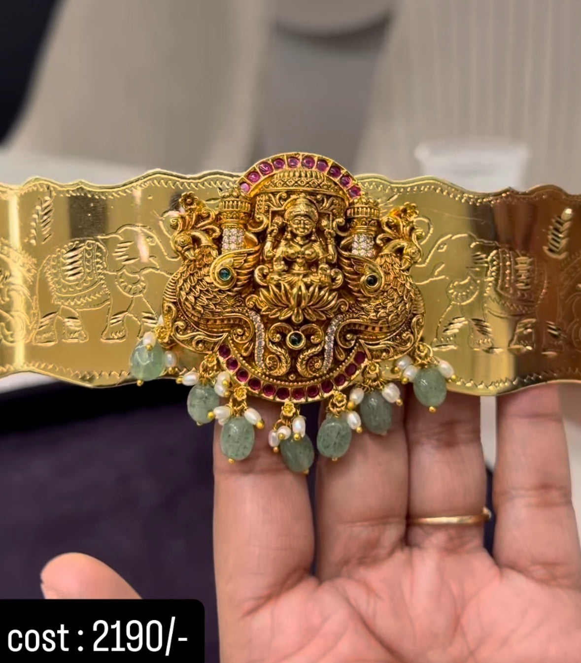 Beautiful Lakshmidevi Idol Adult Vaddanam