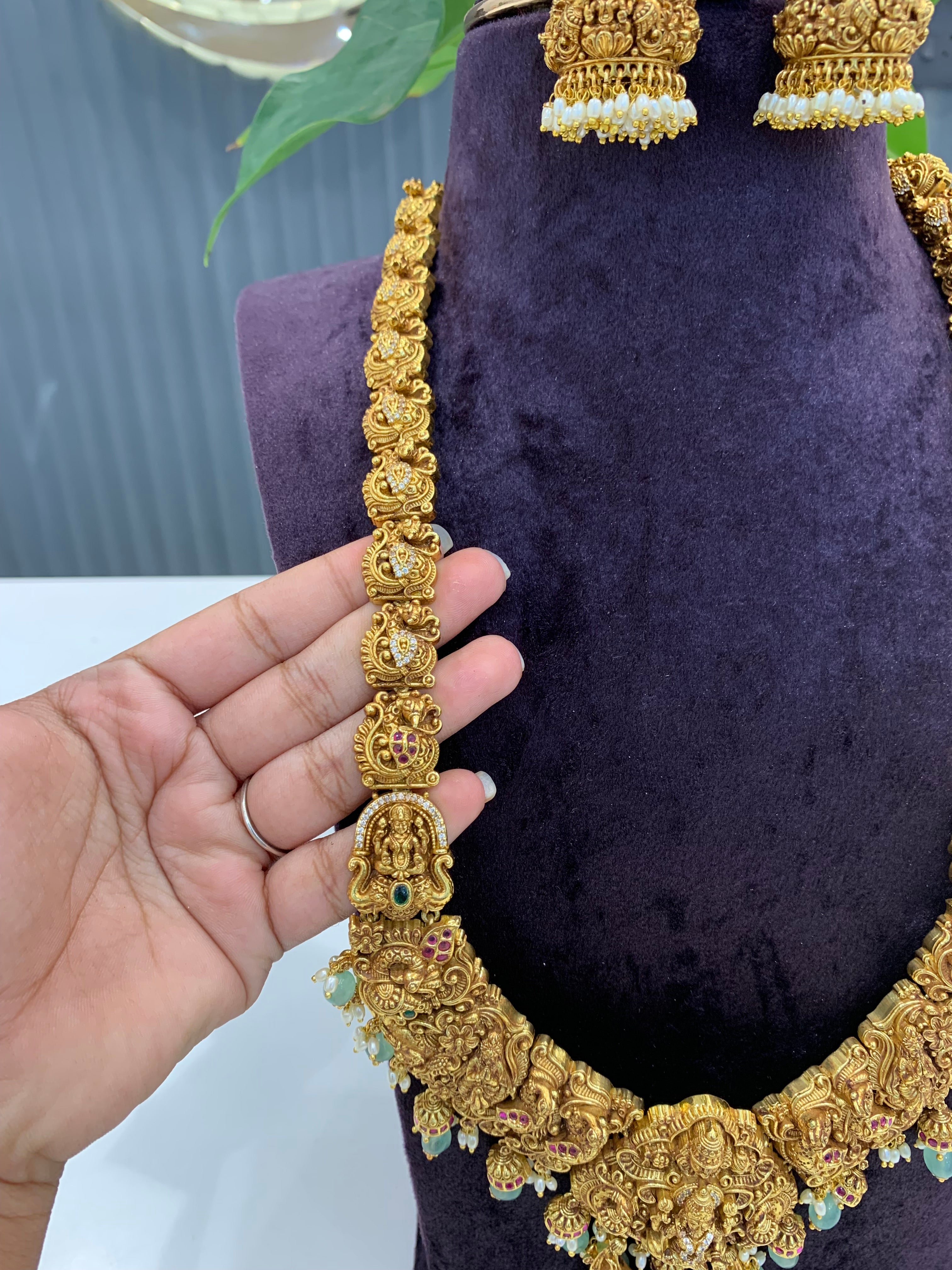 Beautiful nakshi 3D long haram